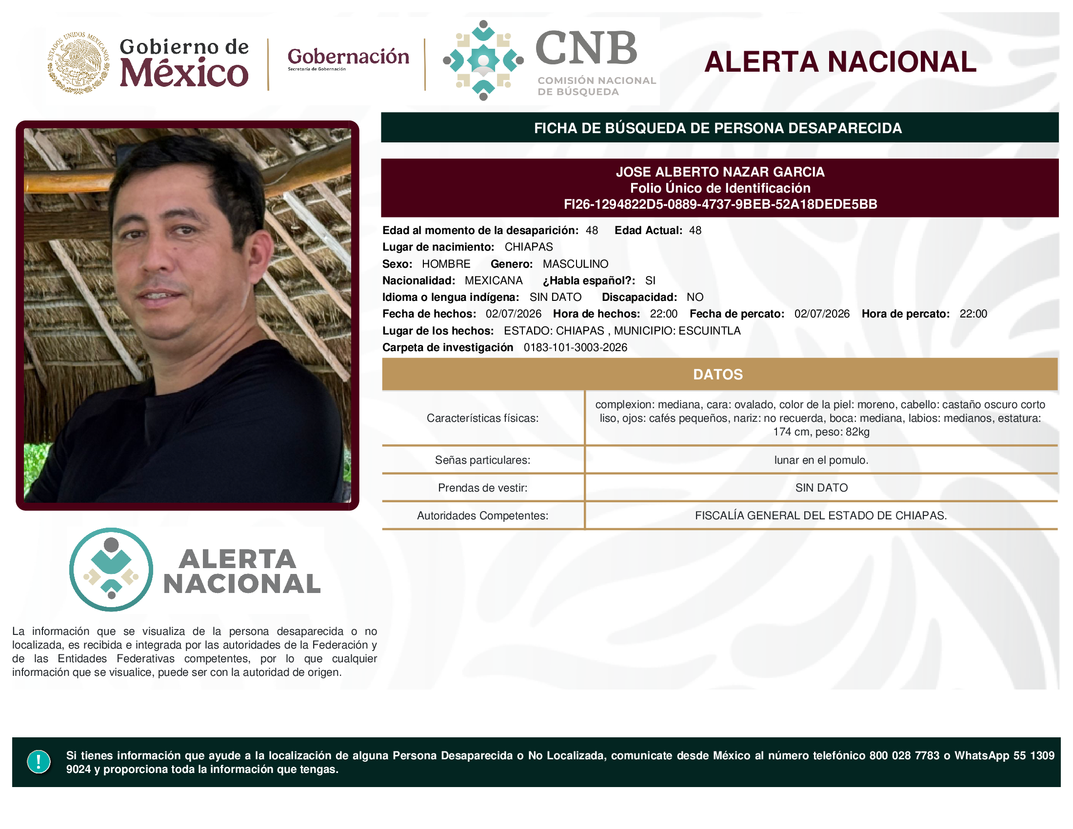 José Alberto Nazar García