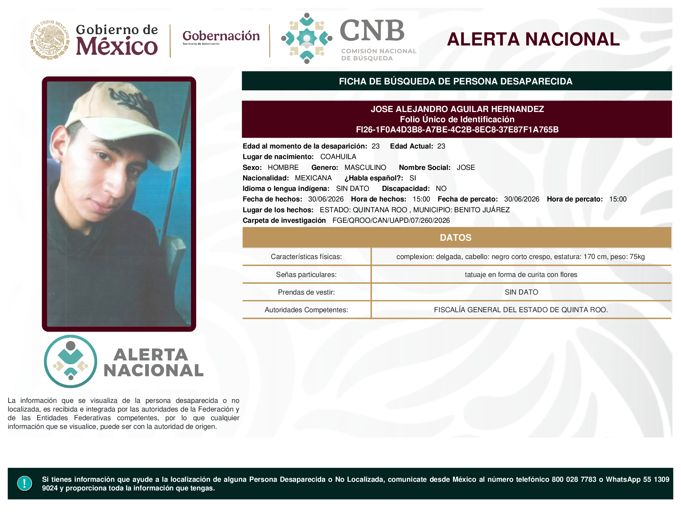 José Alejandro Aguilar Hernández