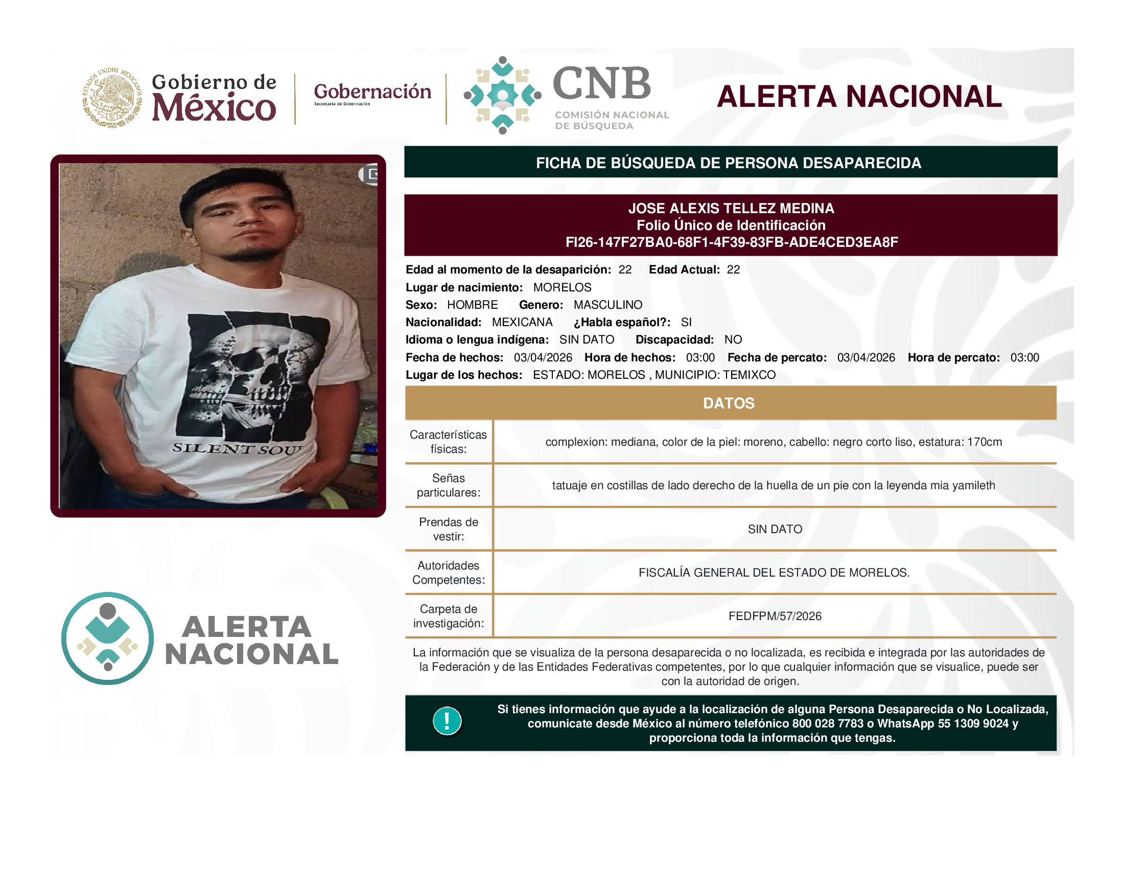 José Alexis Tellez Medina