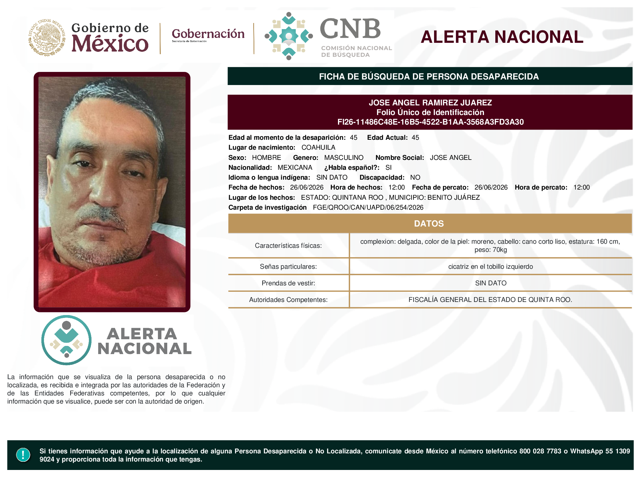 José Ángel Ramírez Juarez