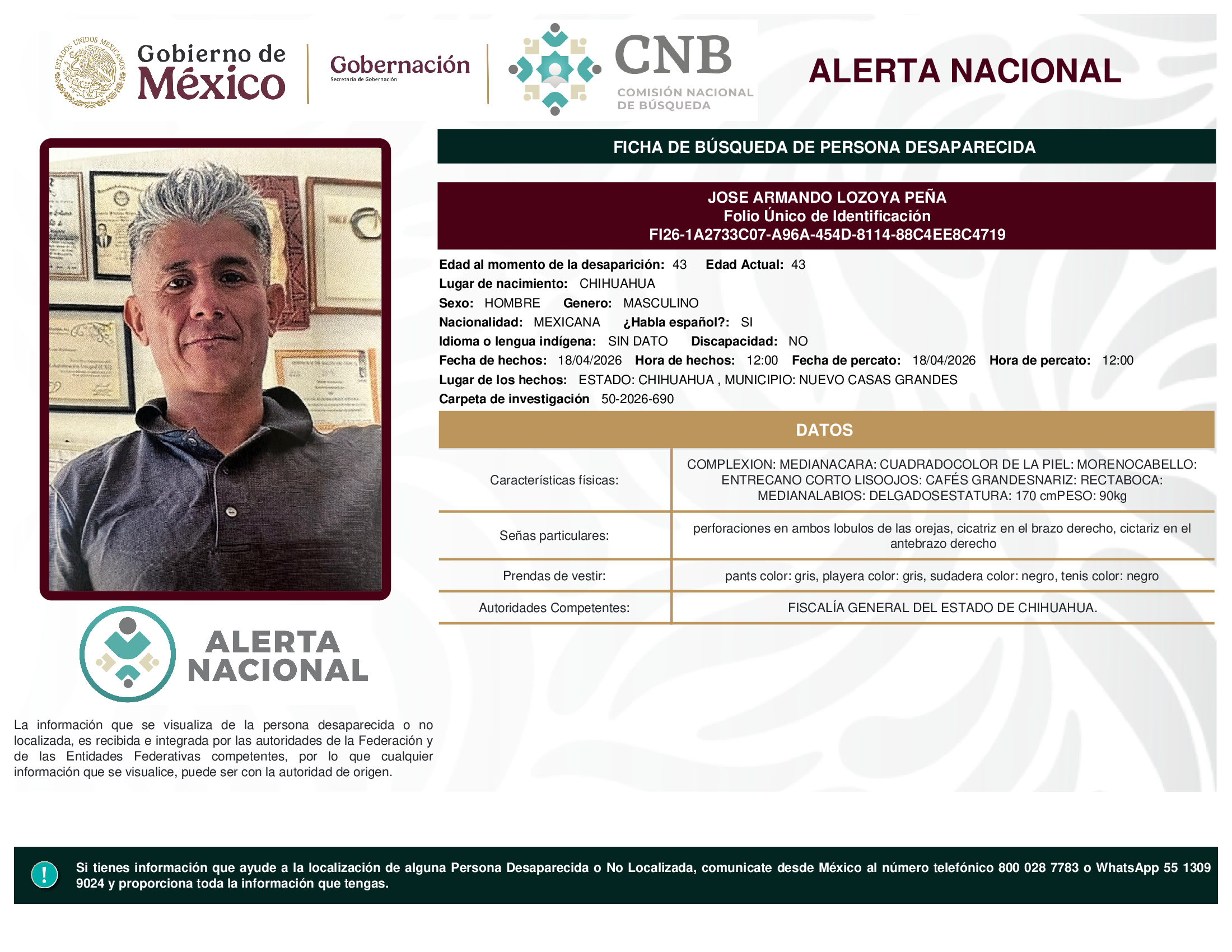 José Armando Lozoya Peña