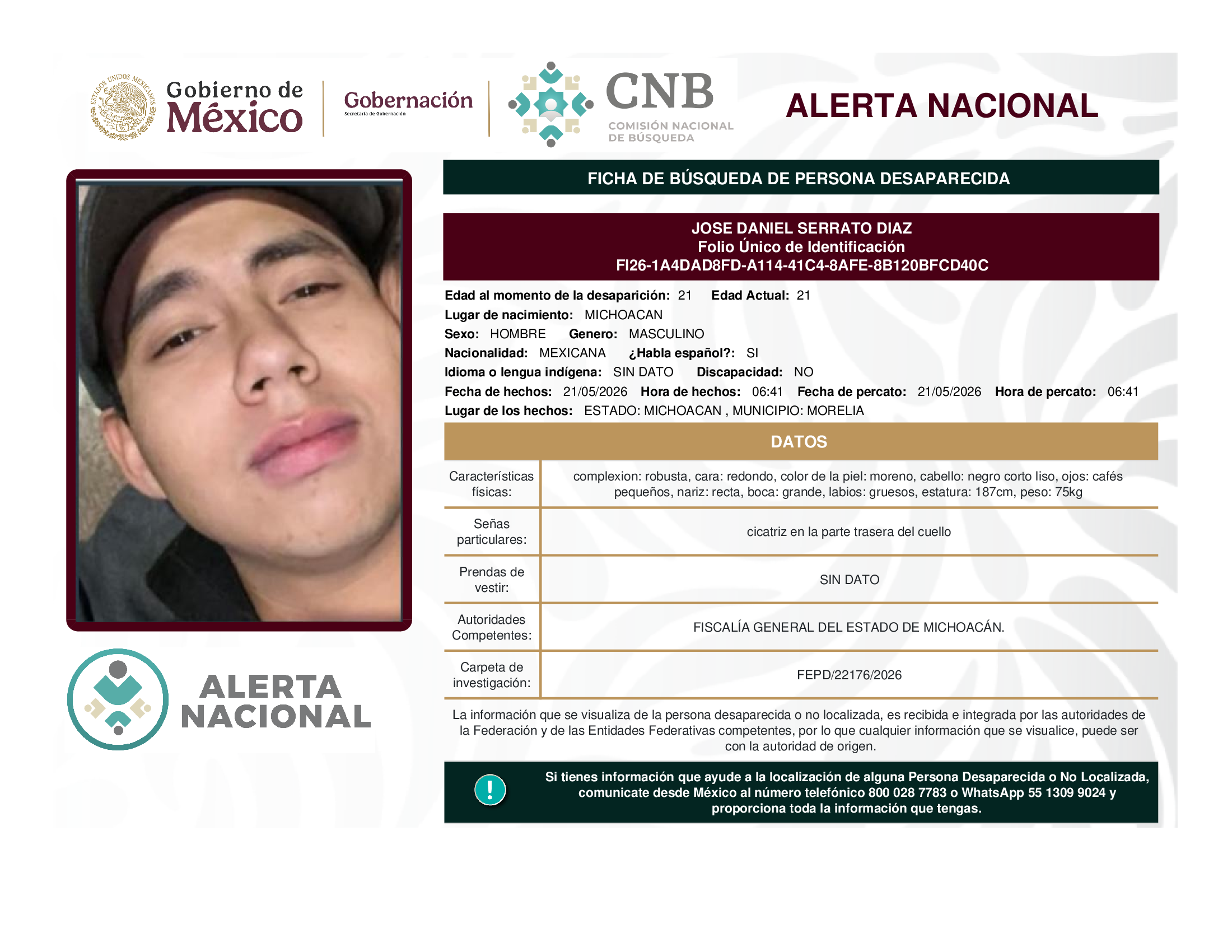 José Daniel Serrato Díaz