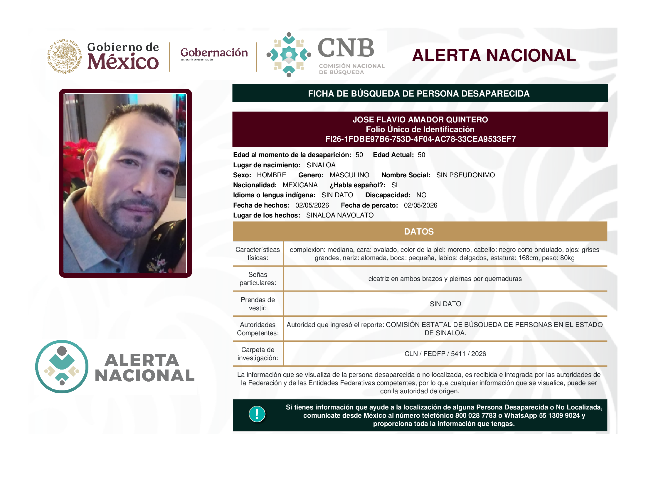 José Flavio Amador Quintero