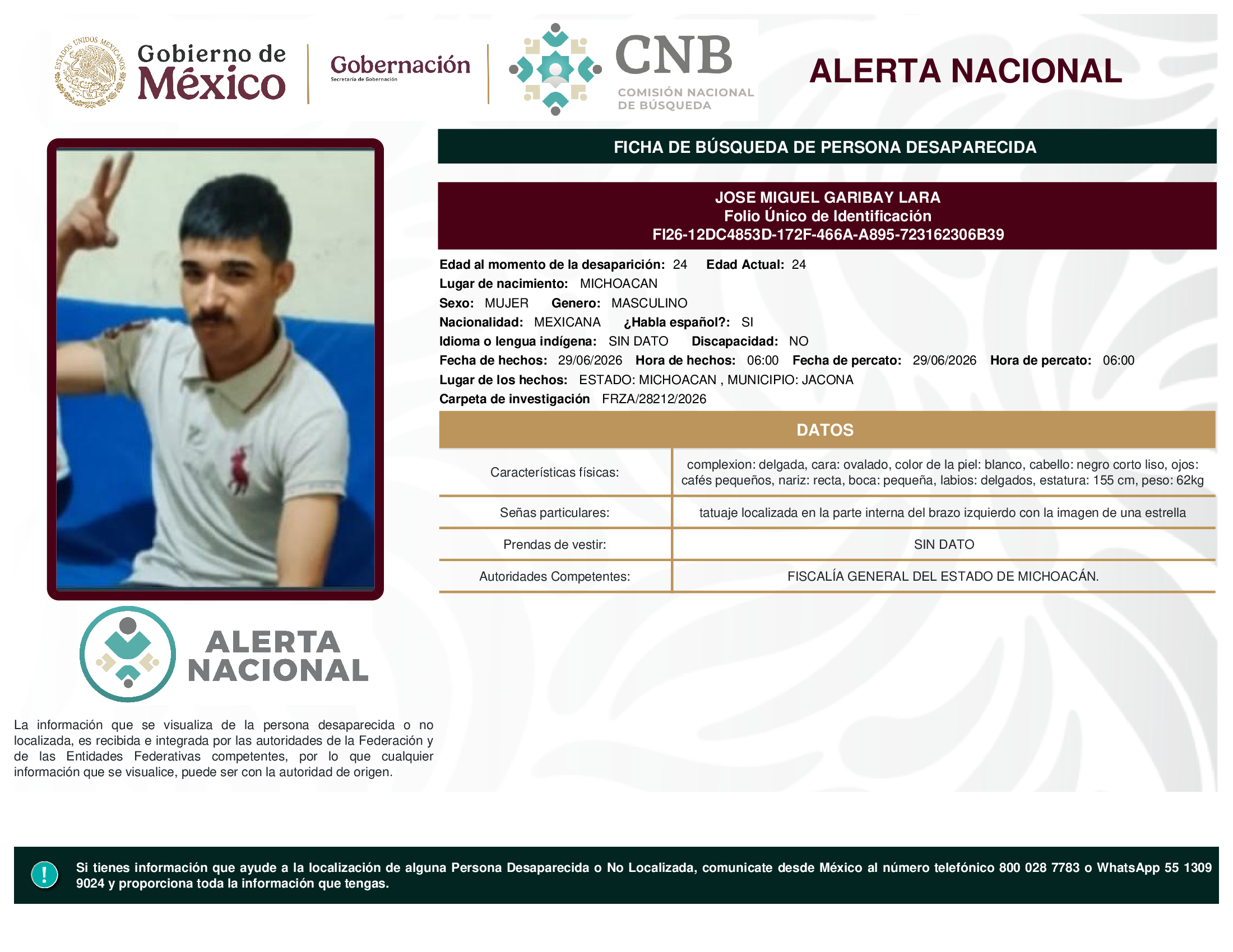 José Miguel Garibay Lara