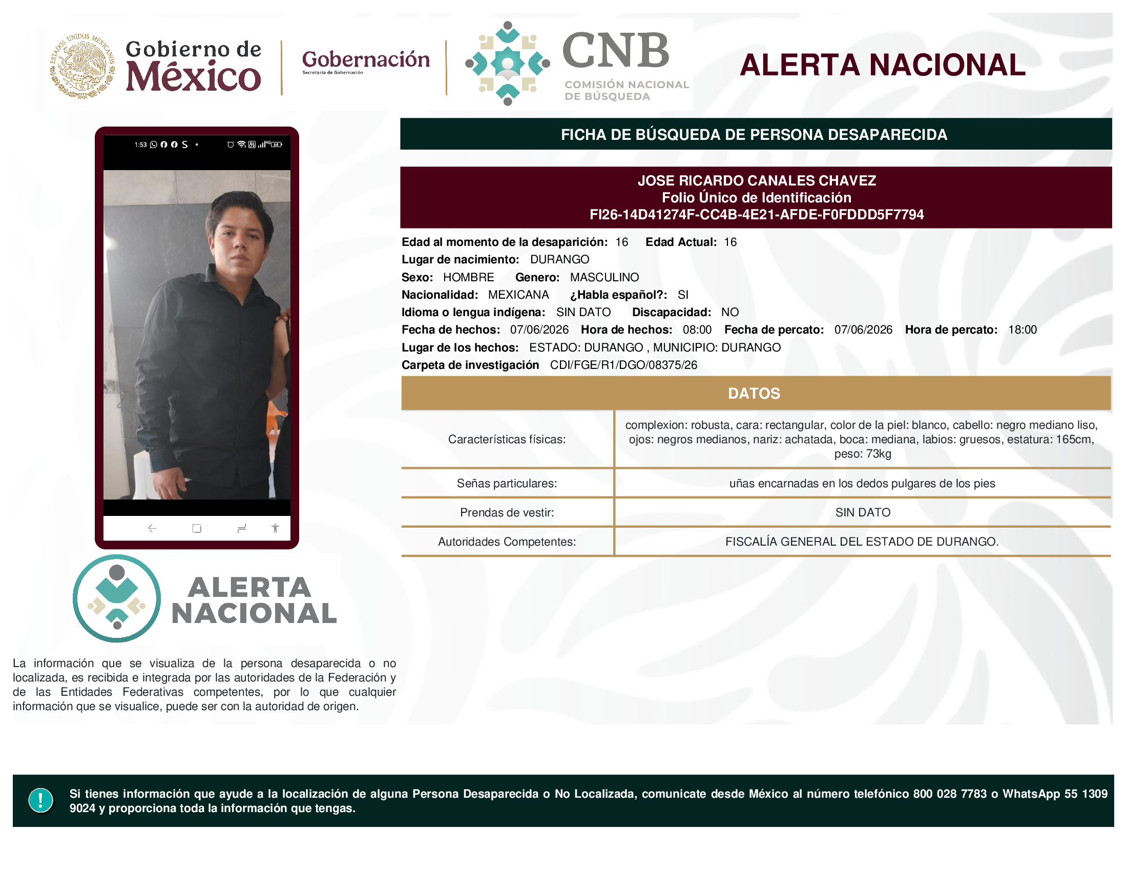 José Ricardo Canales Chávez