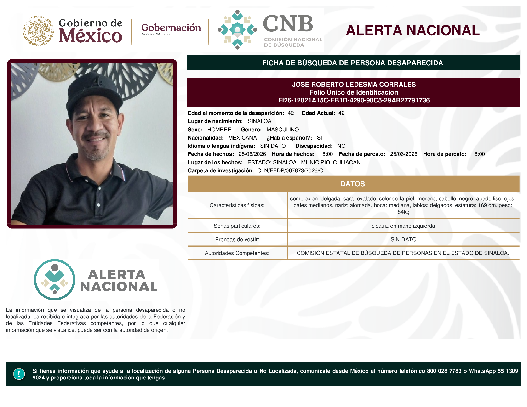 José Roberto Ledesma Corrales