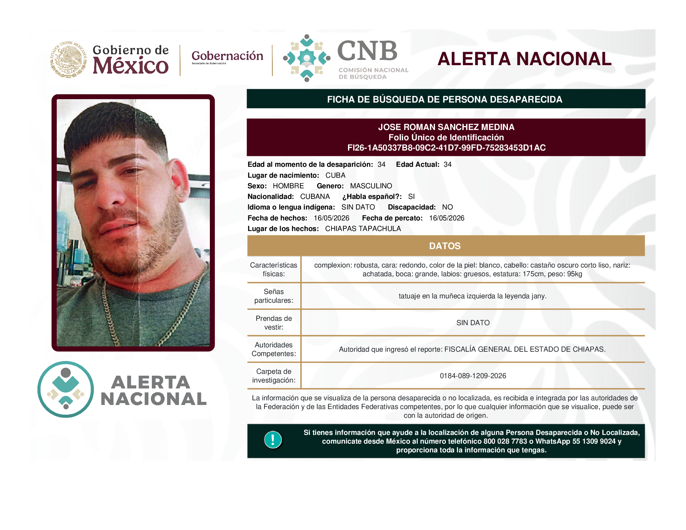 José Roman Sánchez Medina
