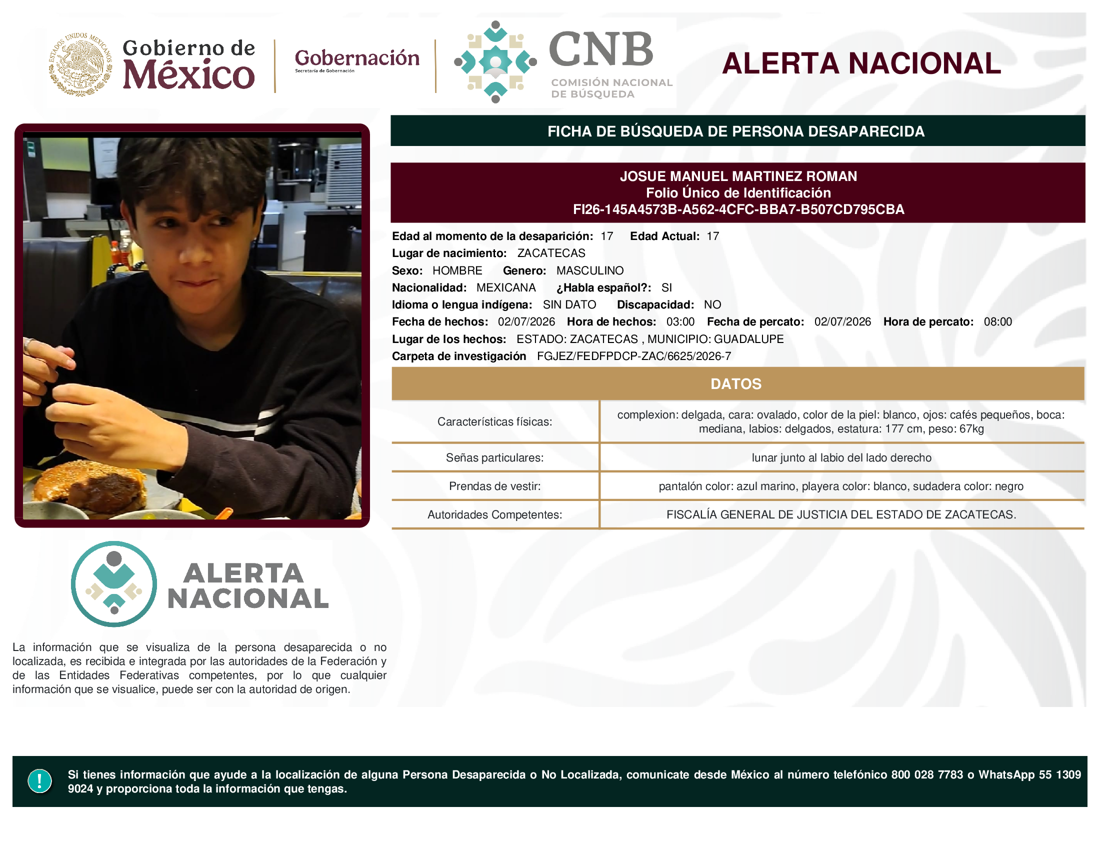 Josue Manuel Martínez Roman