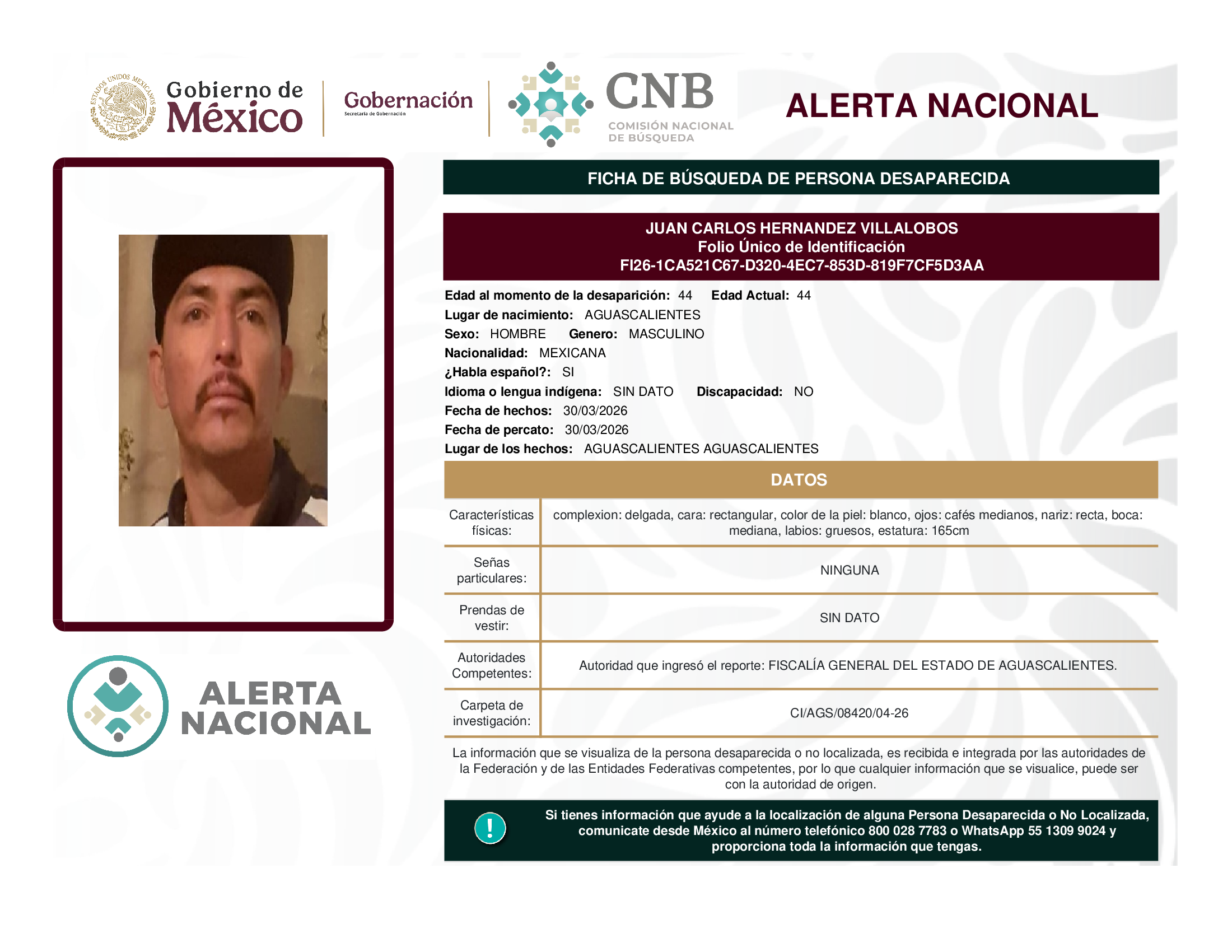 Juan Carlos Hernández Villalobos