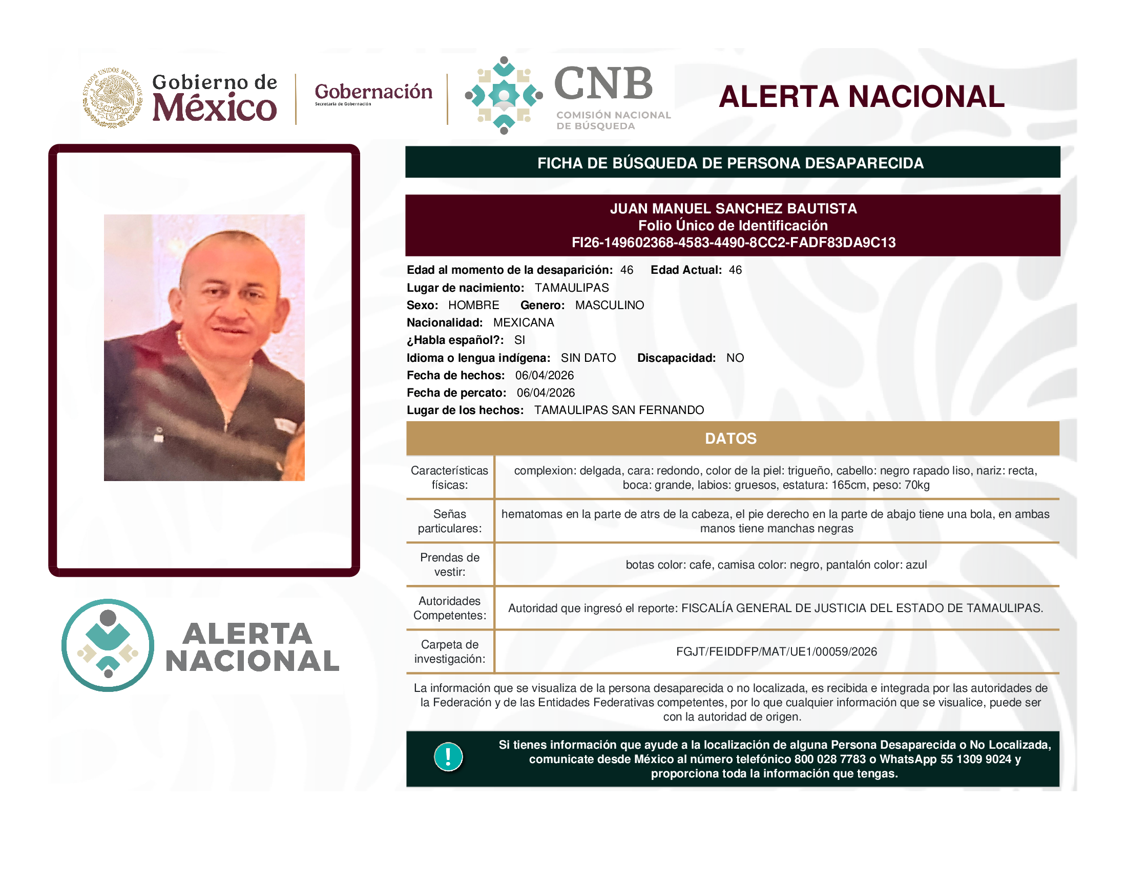 Juan Manuel Sánchez Bautista
