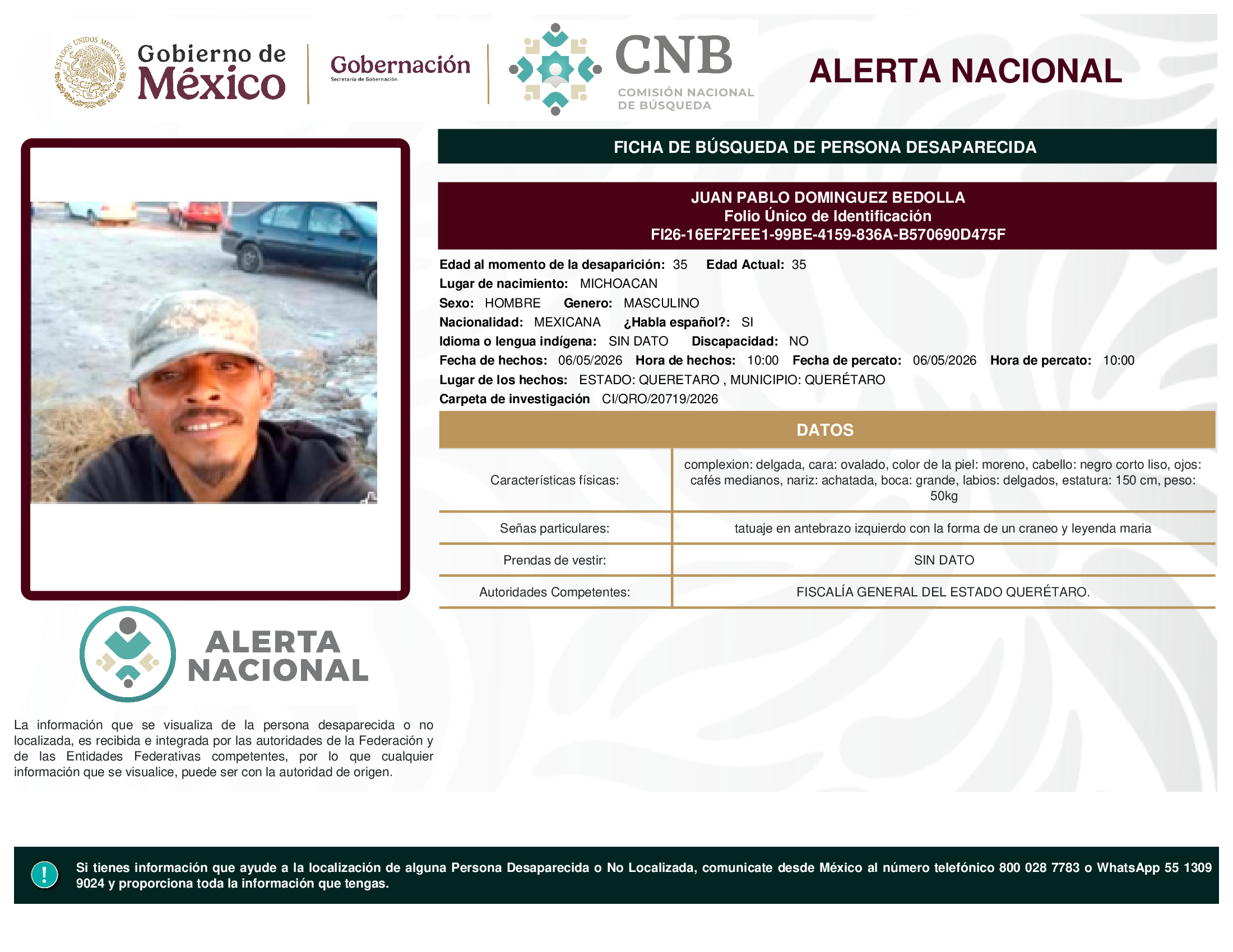 Juan Pablo Domínguez Bedolla