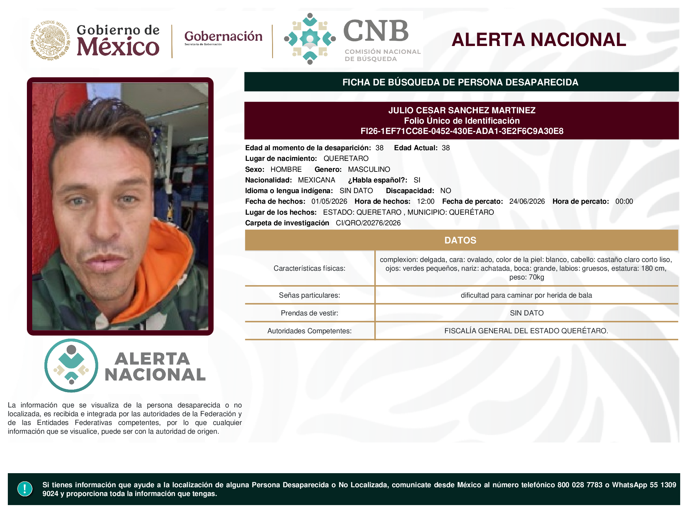 Julio César Sánchez Martínez