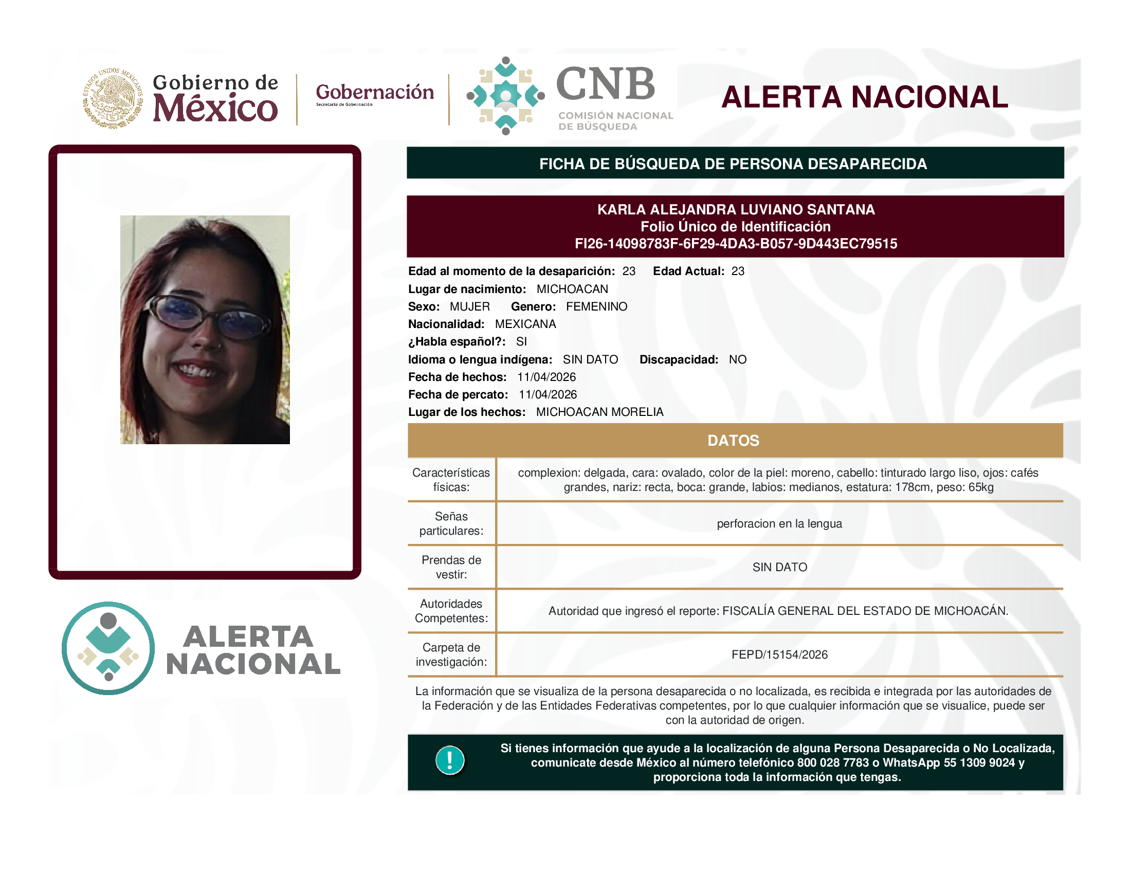 Karla Alejandra Luviano Santana