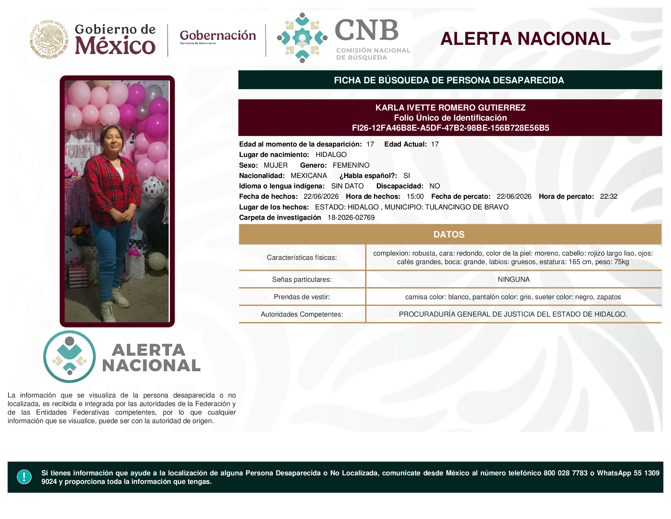 Karla Ivette Romero Gutiérrez