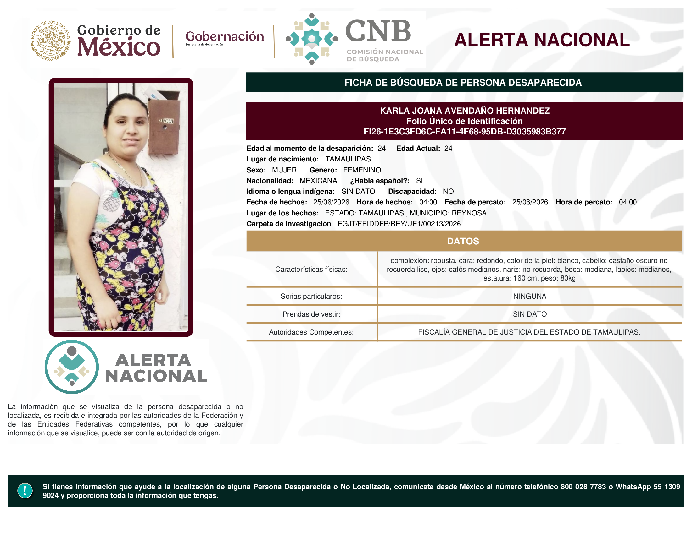 Karla Joana Avendaño Hernández