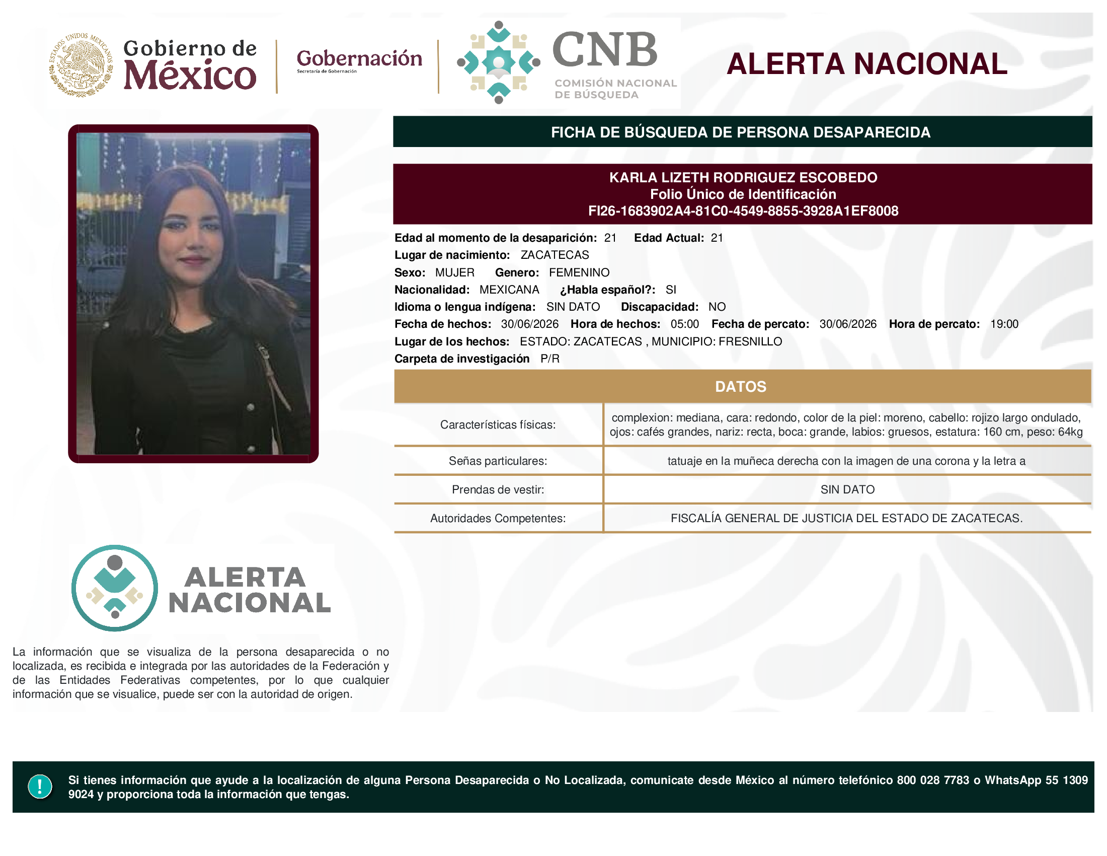 Karla Lizeth Rodríguez Escobedo
