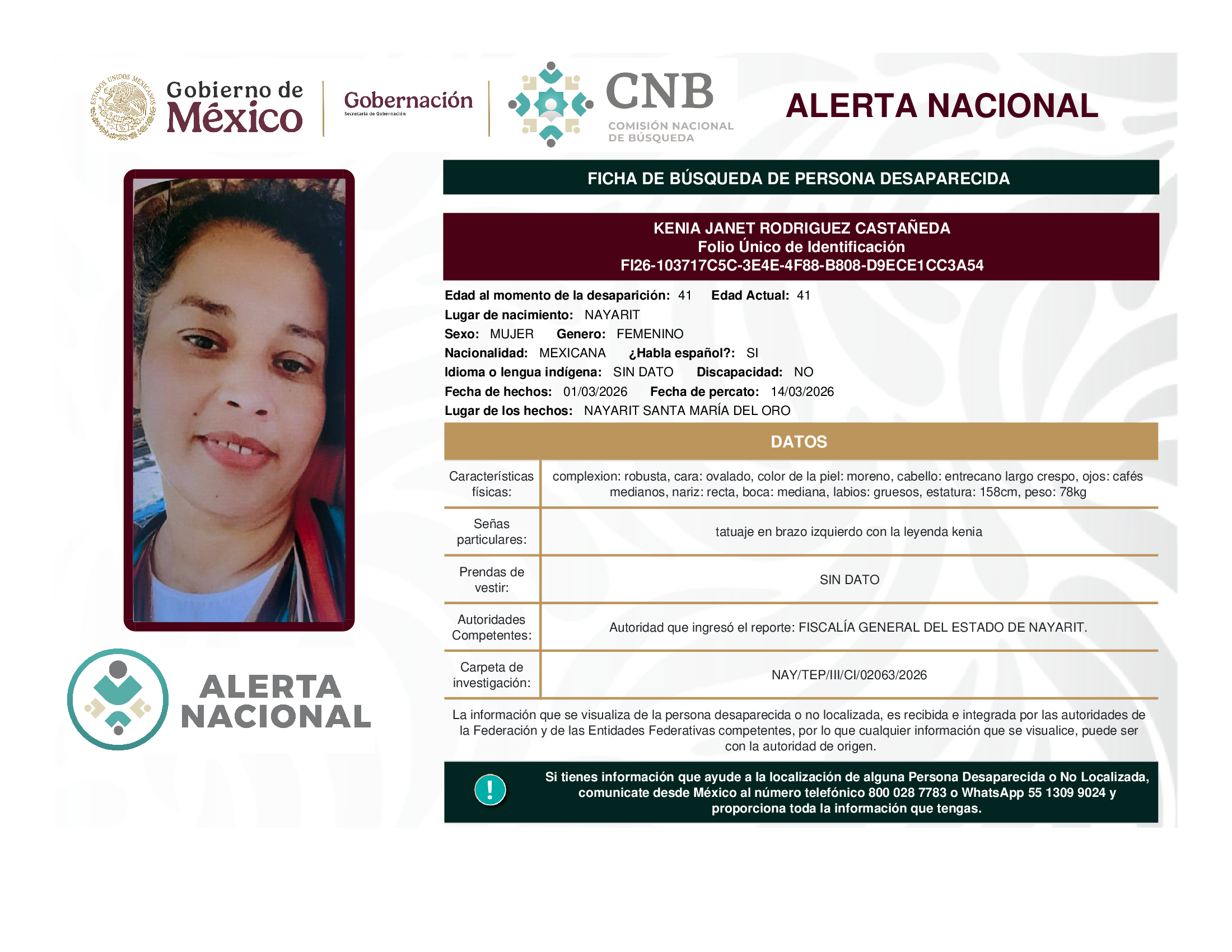 Kenia Janet Rodríguez Castañeda