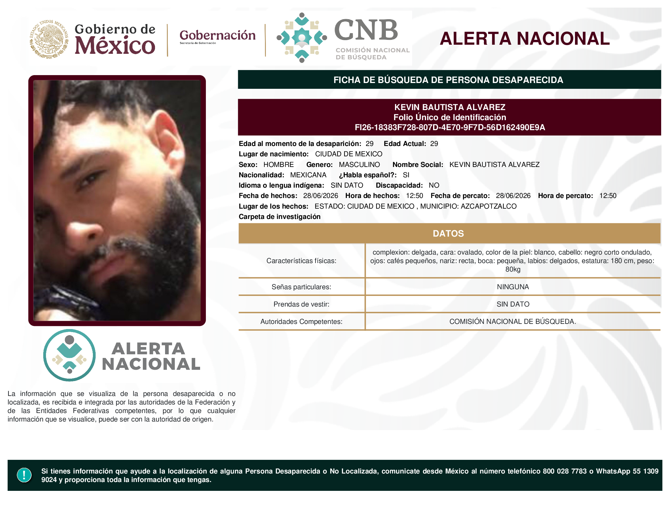 Kevin Bautista Álvarez
