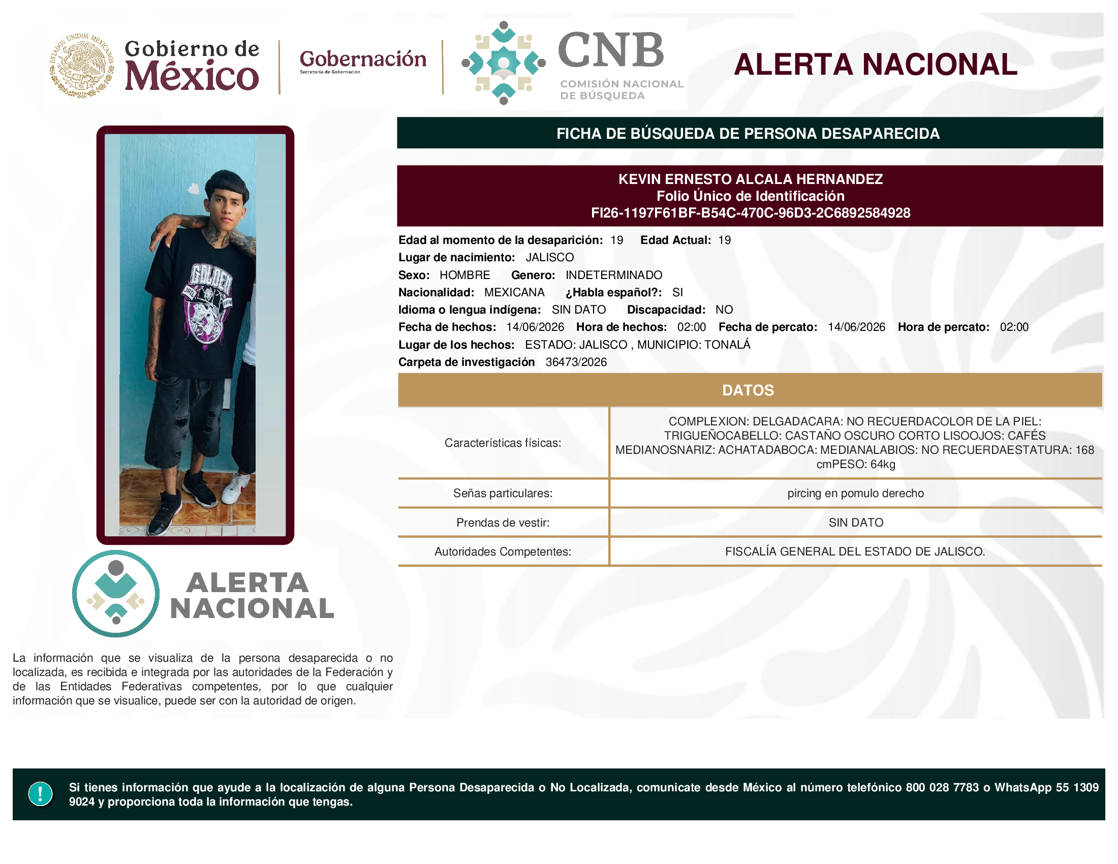 Kevin Ernesto Alcala Hernández