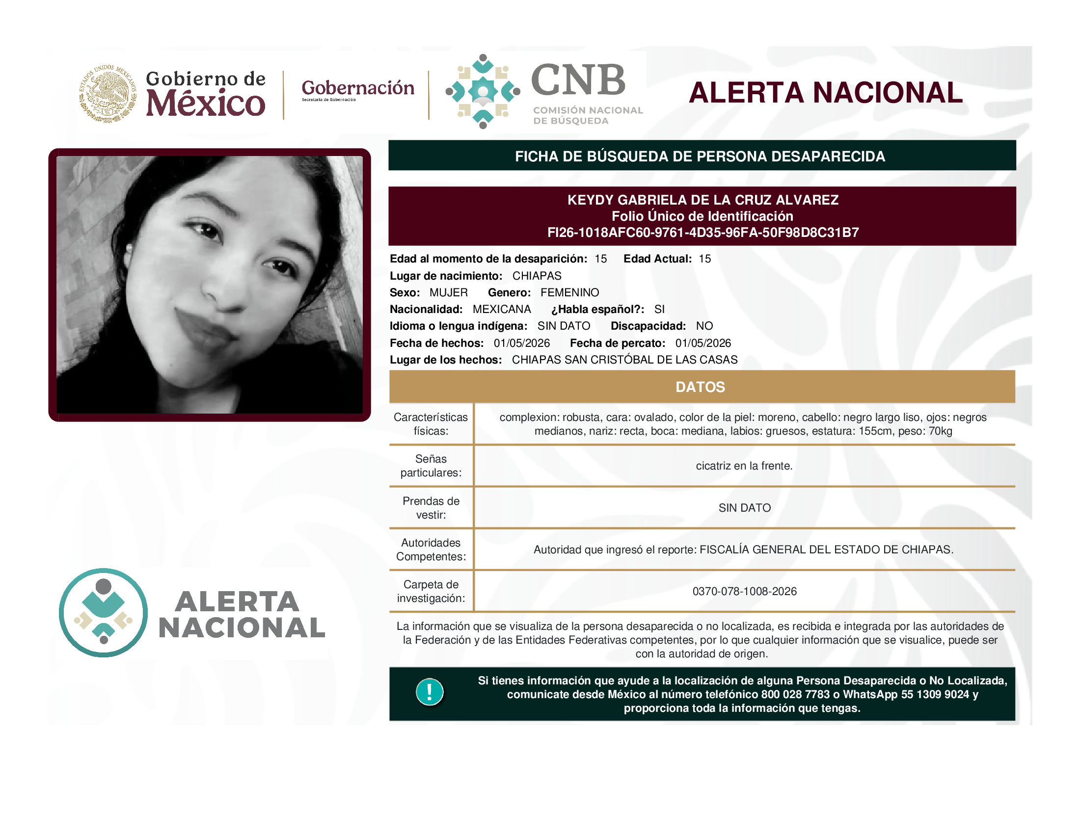 Keydy Gabriela De La Cruz Álvarez