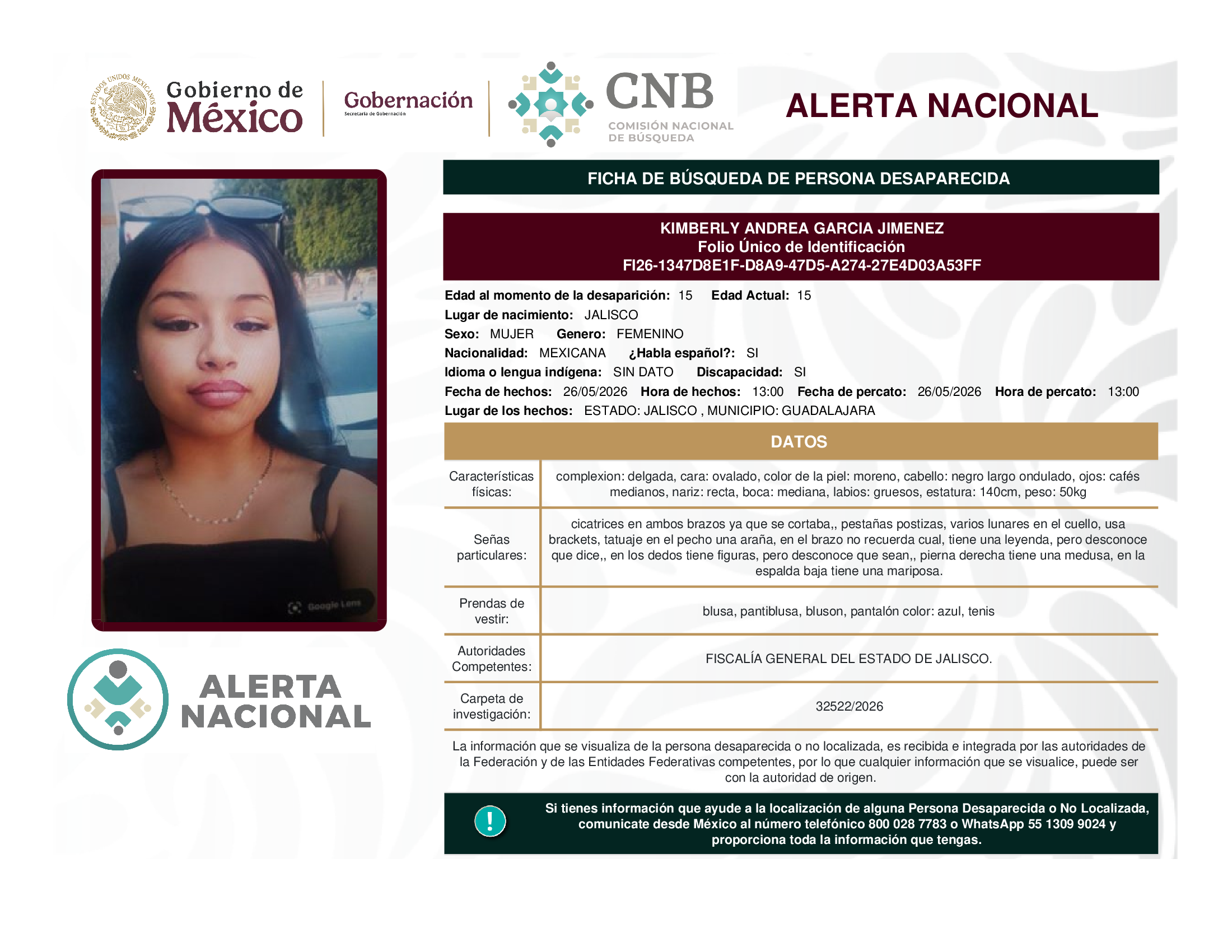 Kimberly Andrea García Jiménez