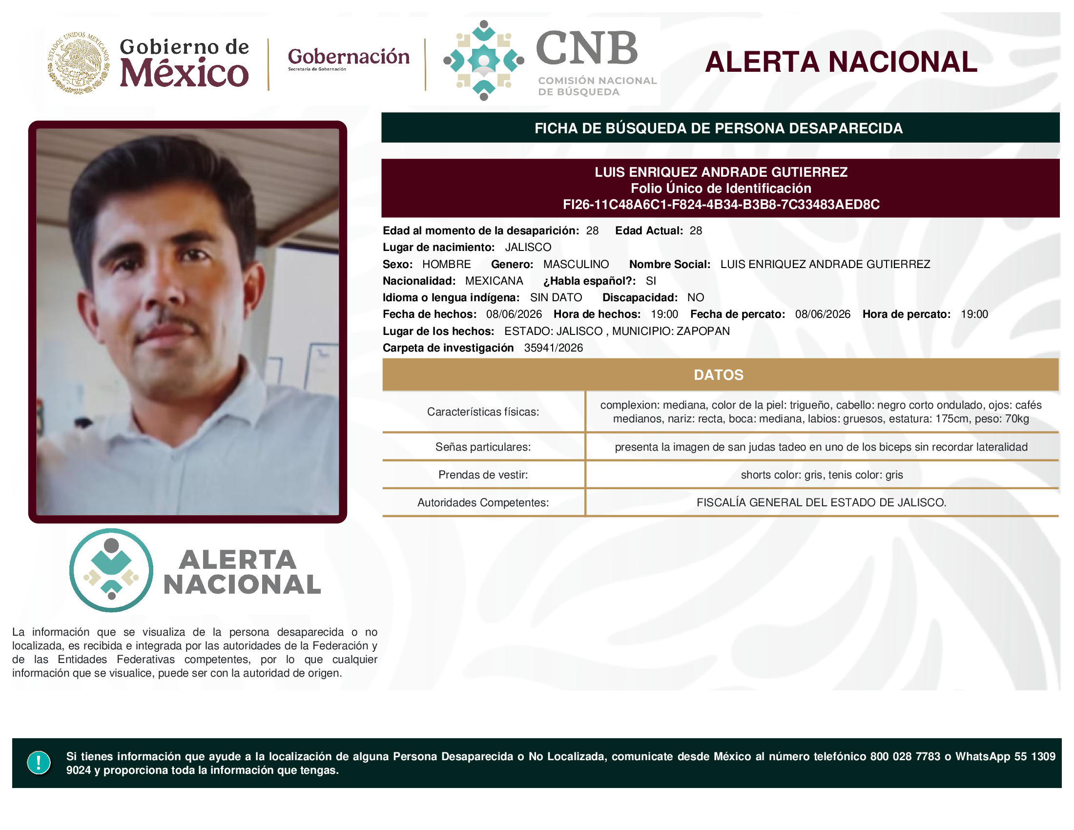 Luis Enriquez Andrade Gutiérrez