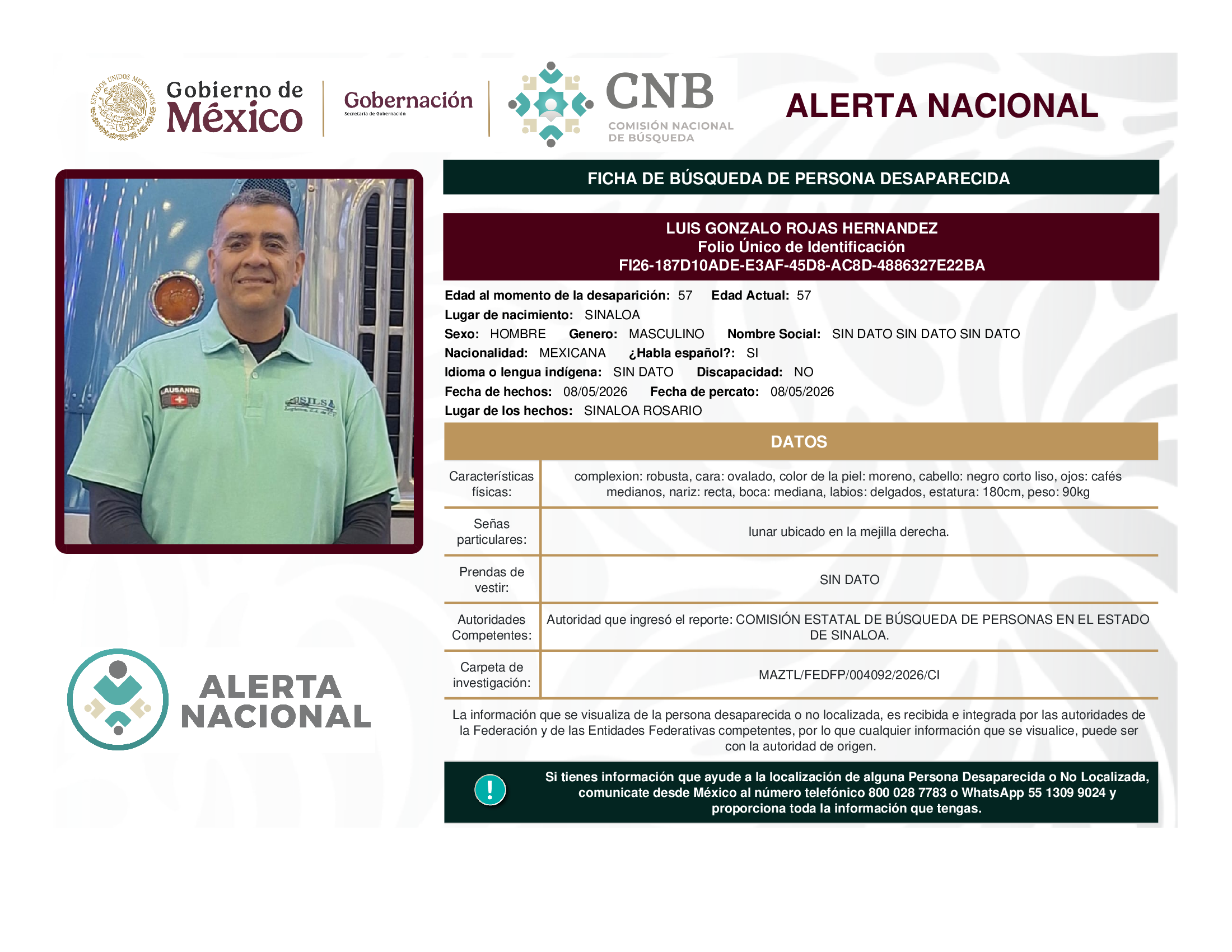 Luis Gonzalo Rojas Hernández