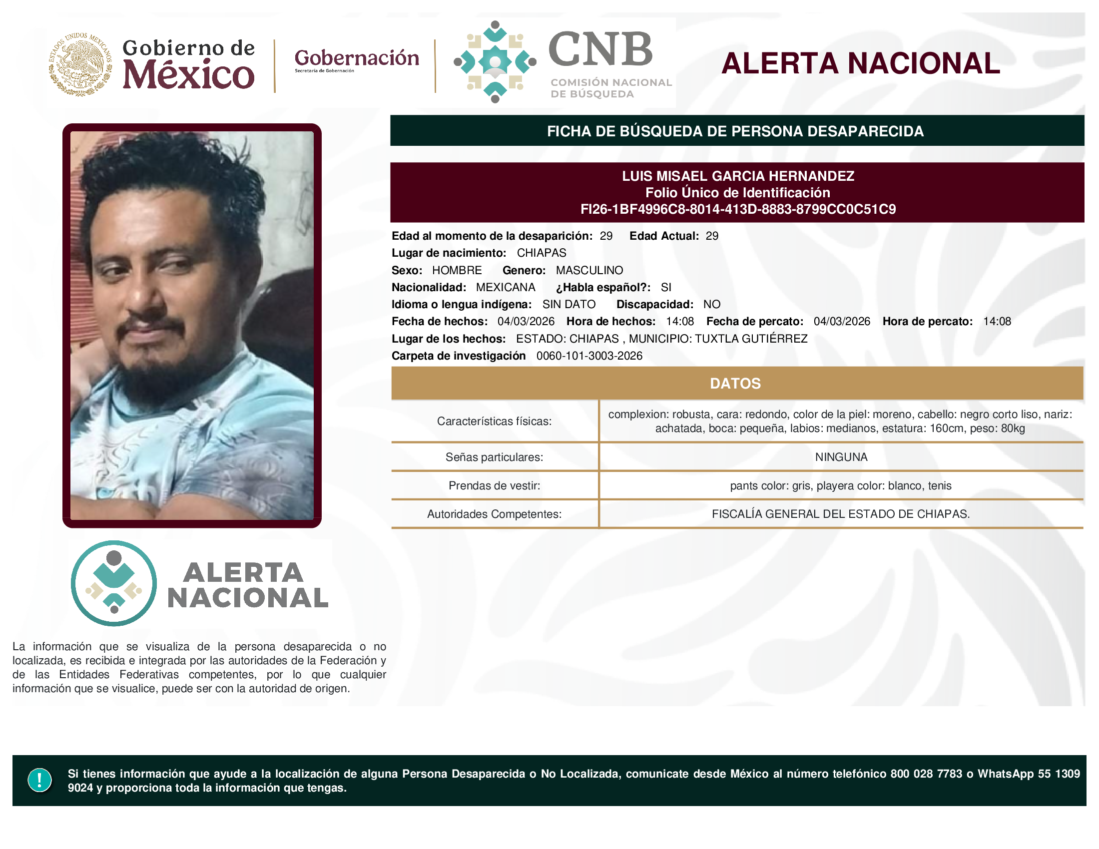 Luis Misael García Hernández