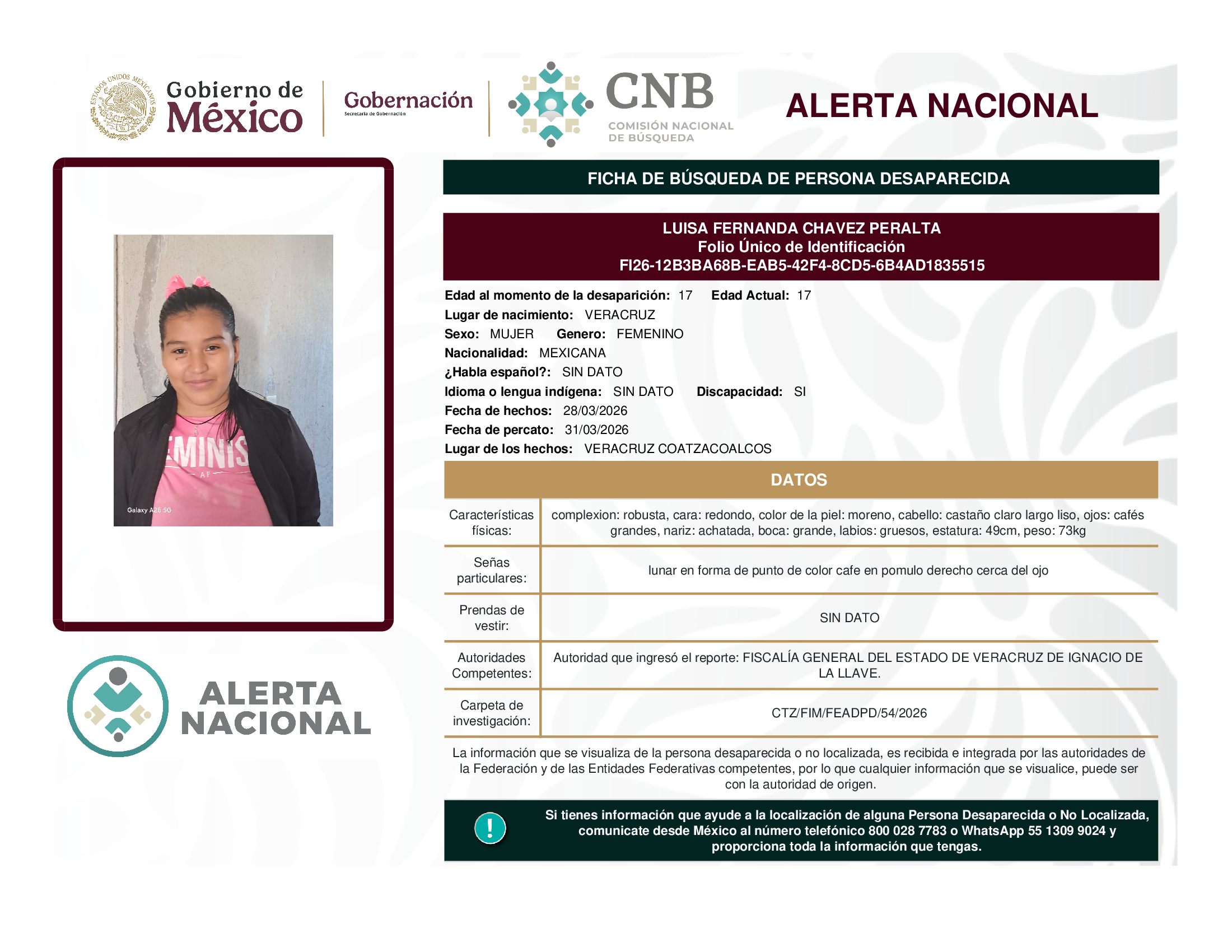 Luisa Fernanda Chávez Peralta