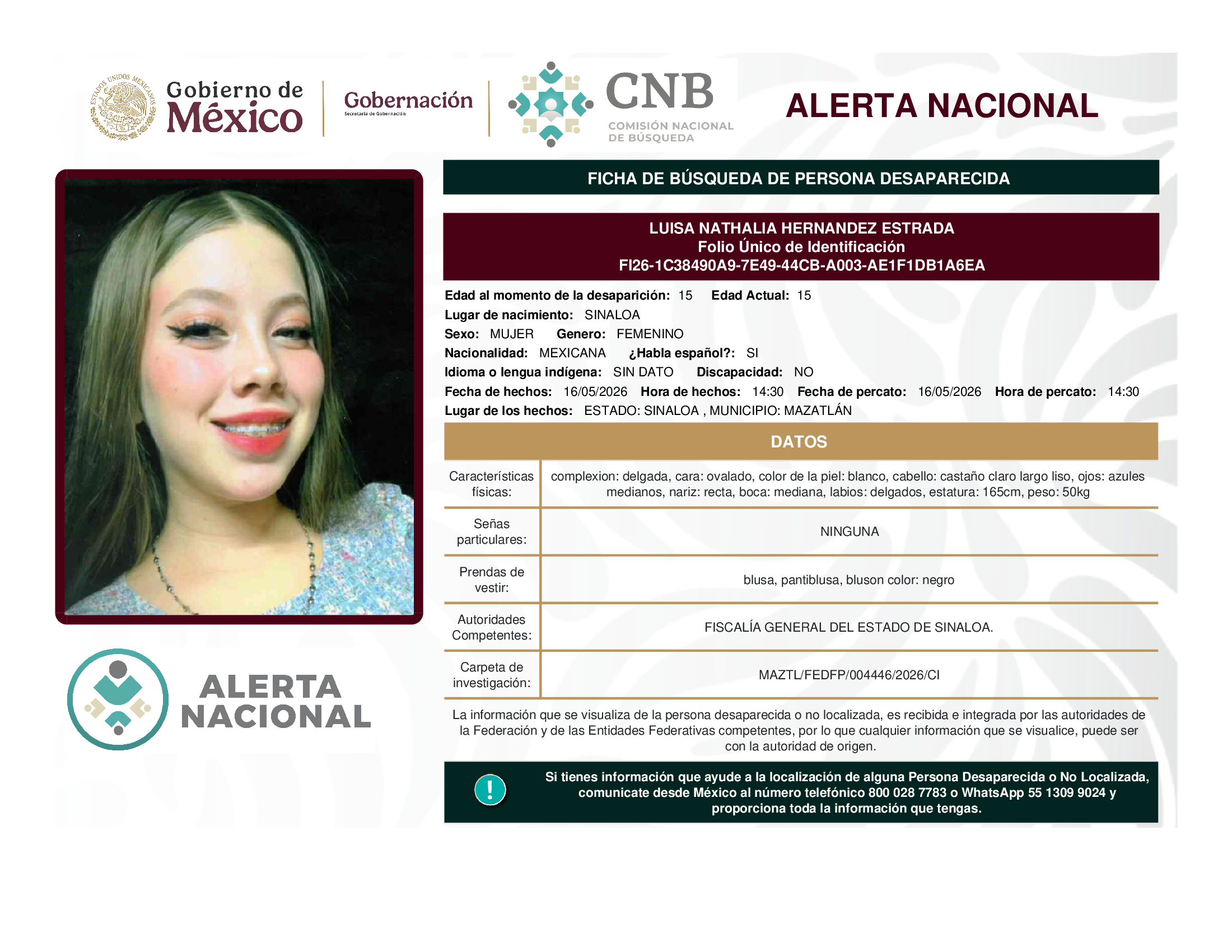 Luisa Nathalia Hernández Estrada