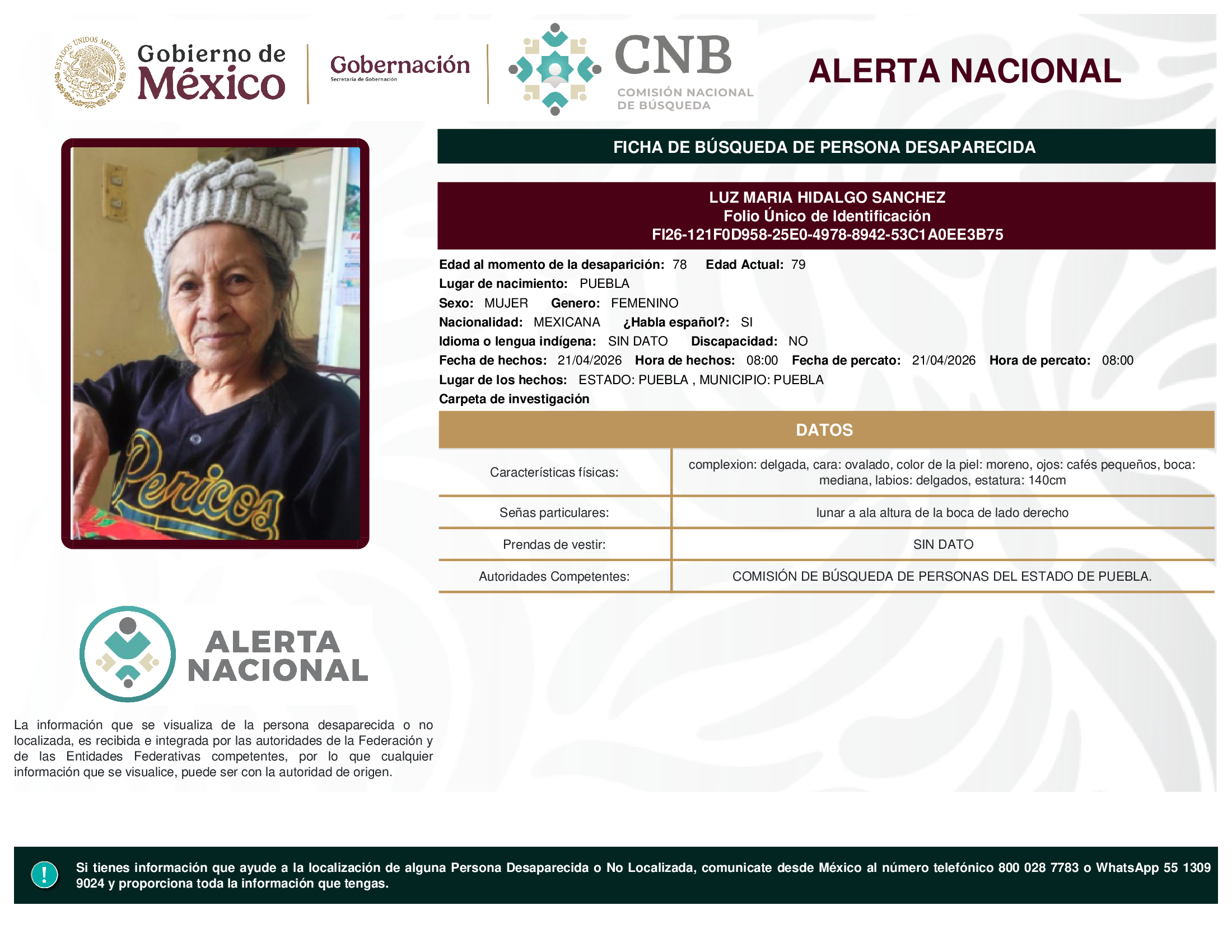 Luz María Hidalgo Sánchez