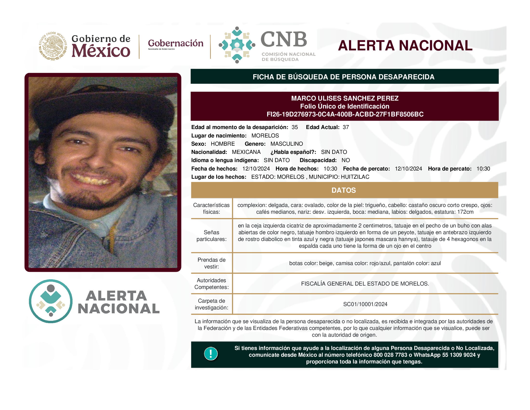 Marco Ulises Sánchez Pérez