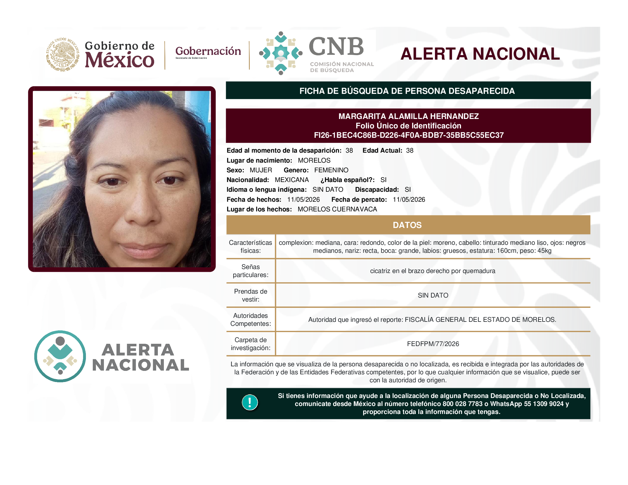 Margarita Alamilla Hernández