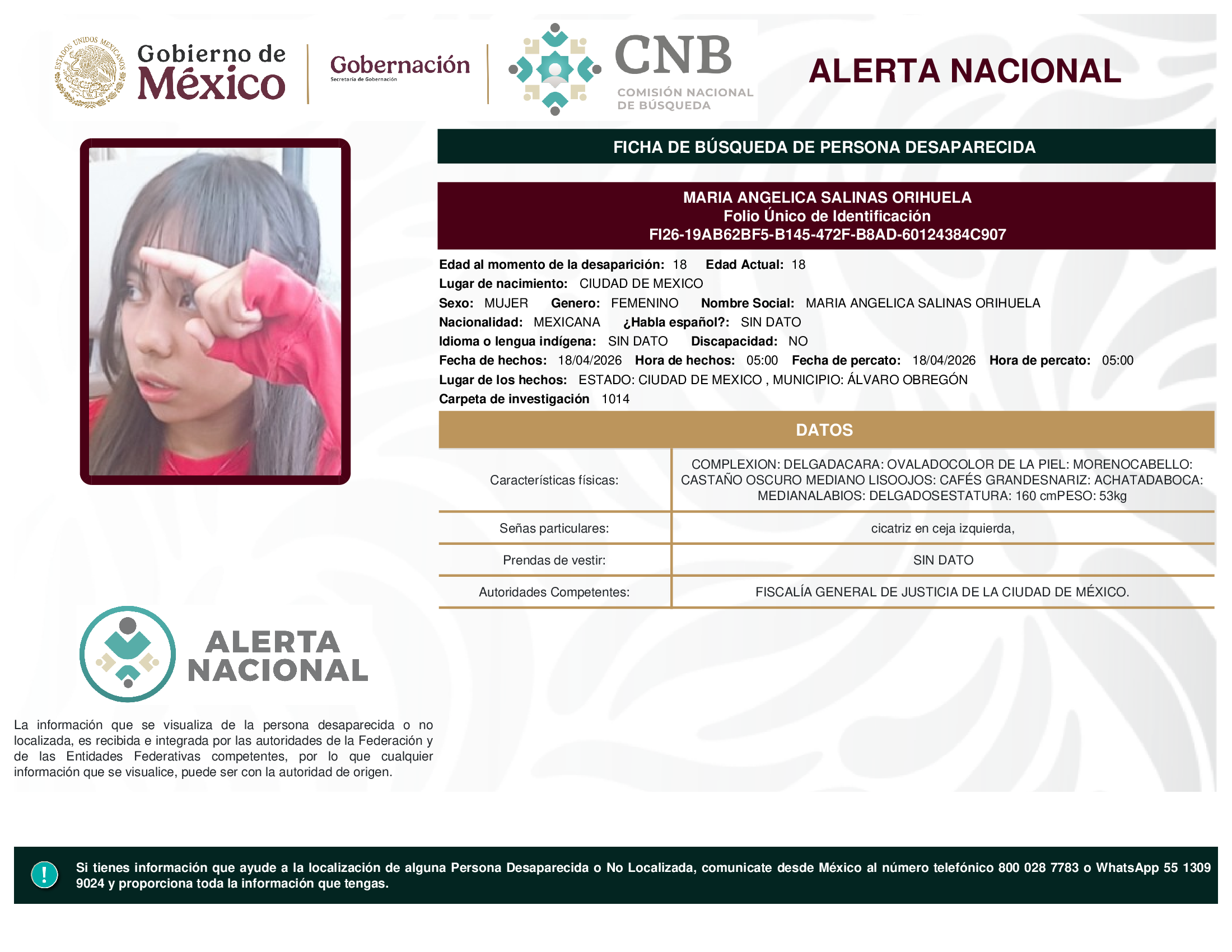 María Angelica Salinas Orihuela