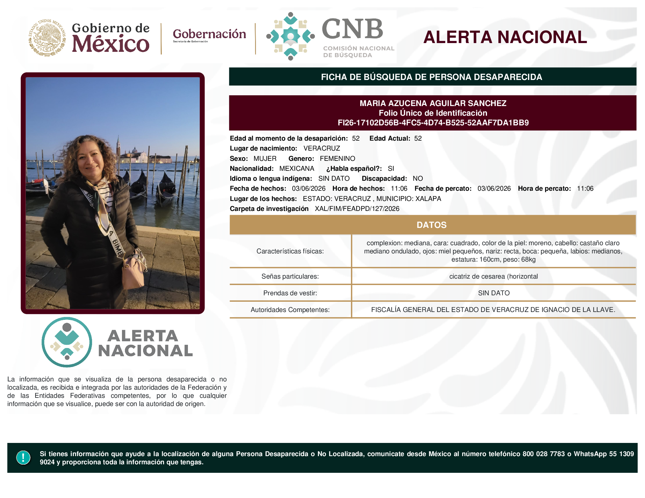 María Azucena Aguilar Sánchez