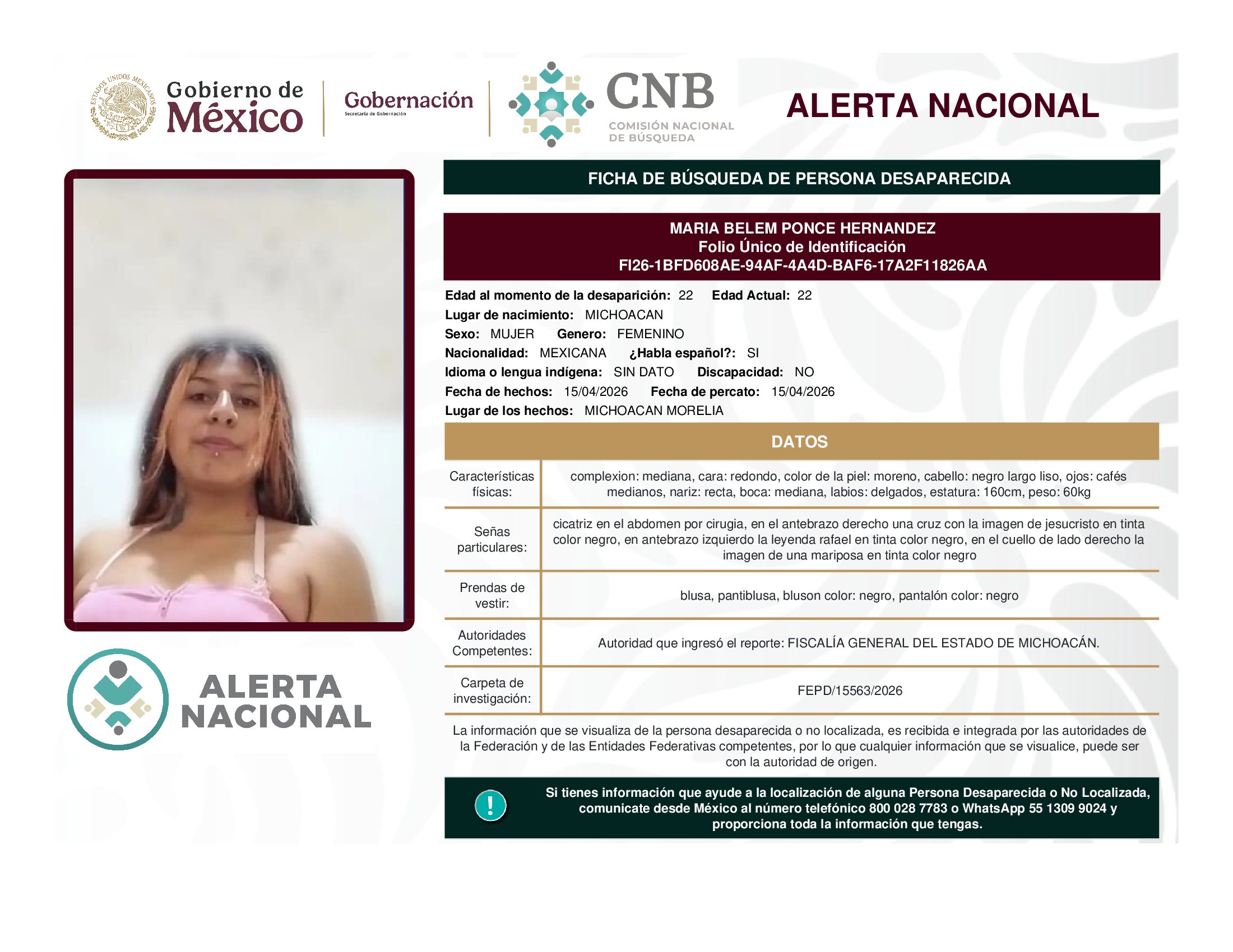 María Belem Ponce Hernández