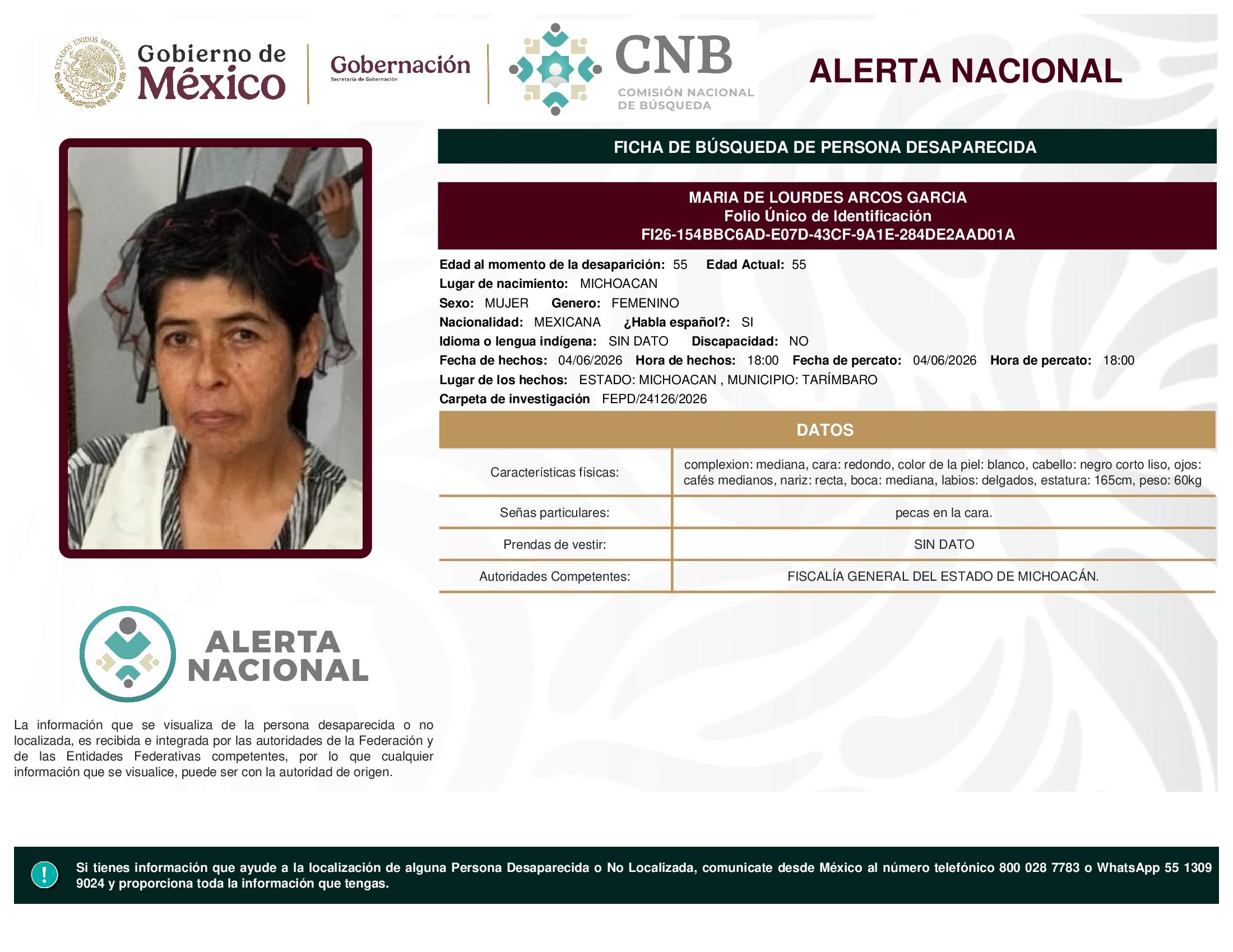 María De Lourdes Arcos García