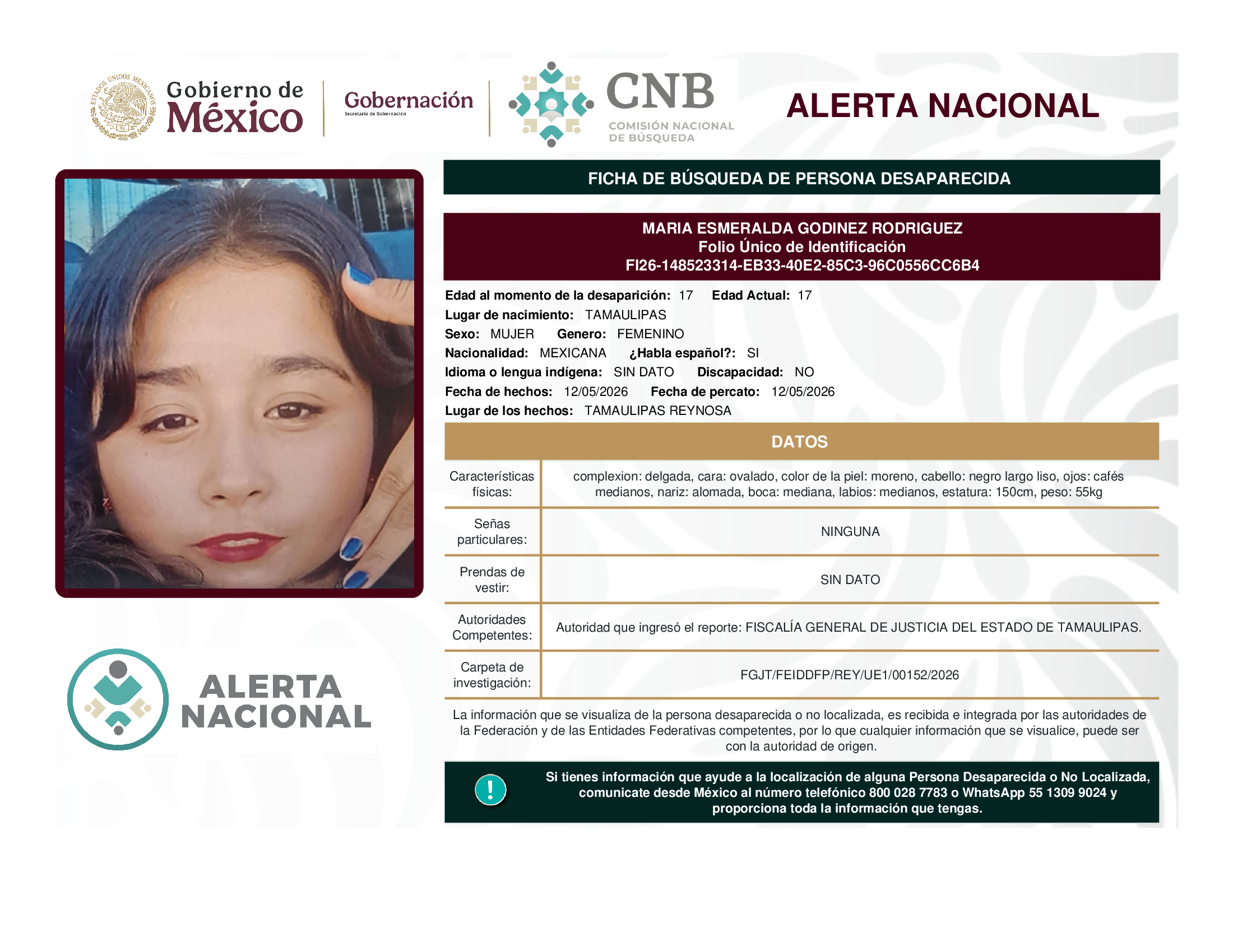 María Esmeralda Godinez Rodríguez