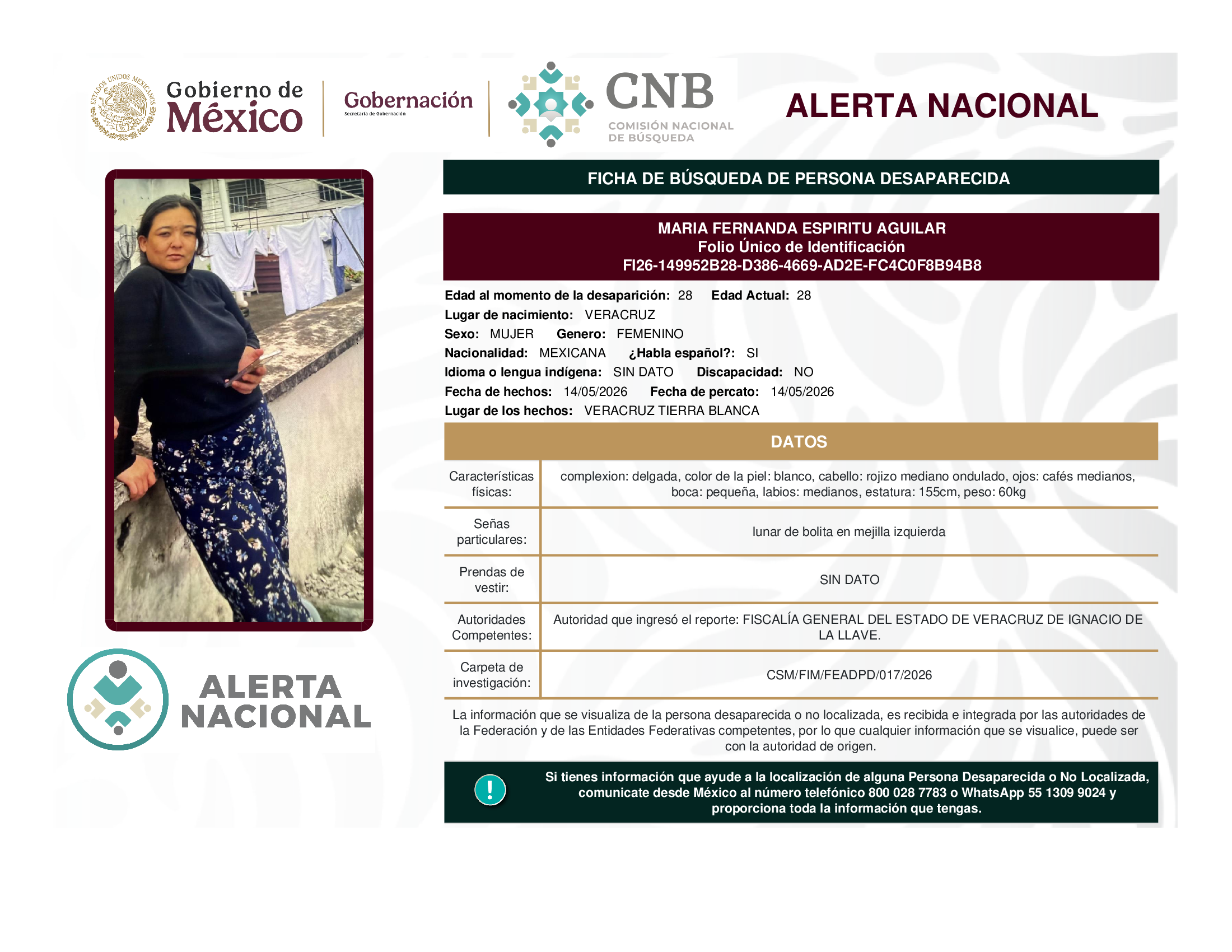 María Fernanda Espiritu Aguilar