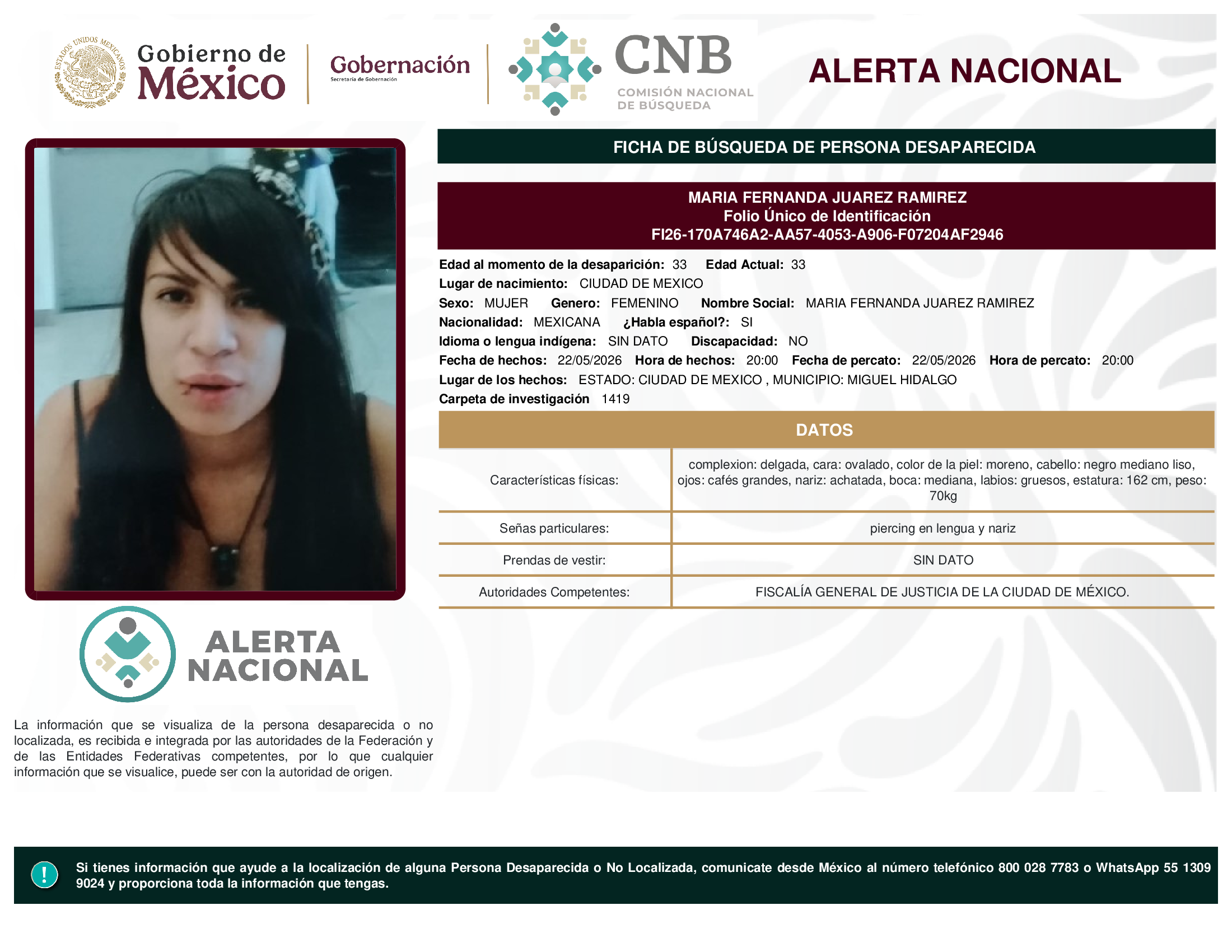 María Fernanda Juarez Ramírez