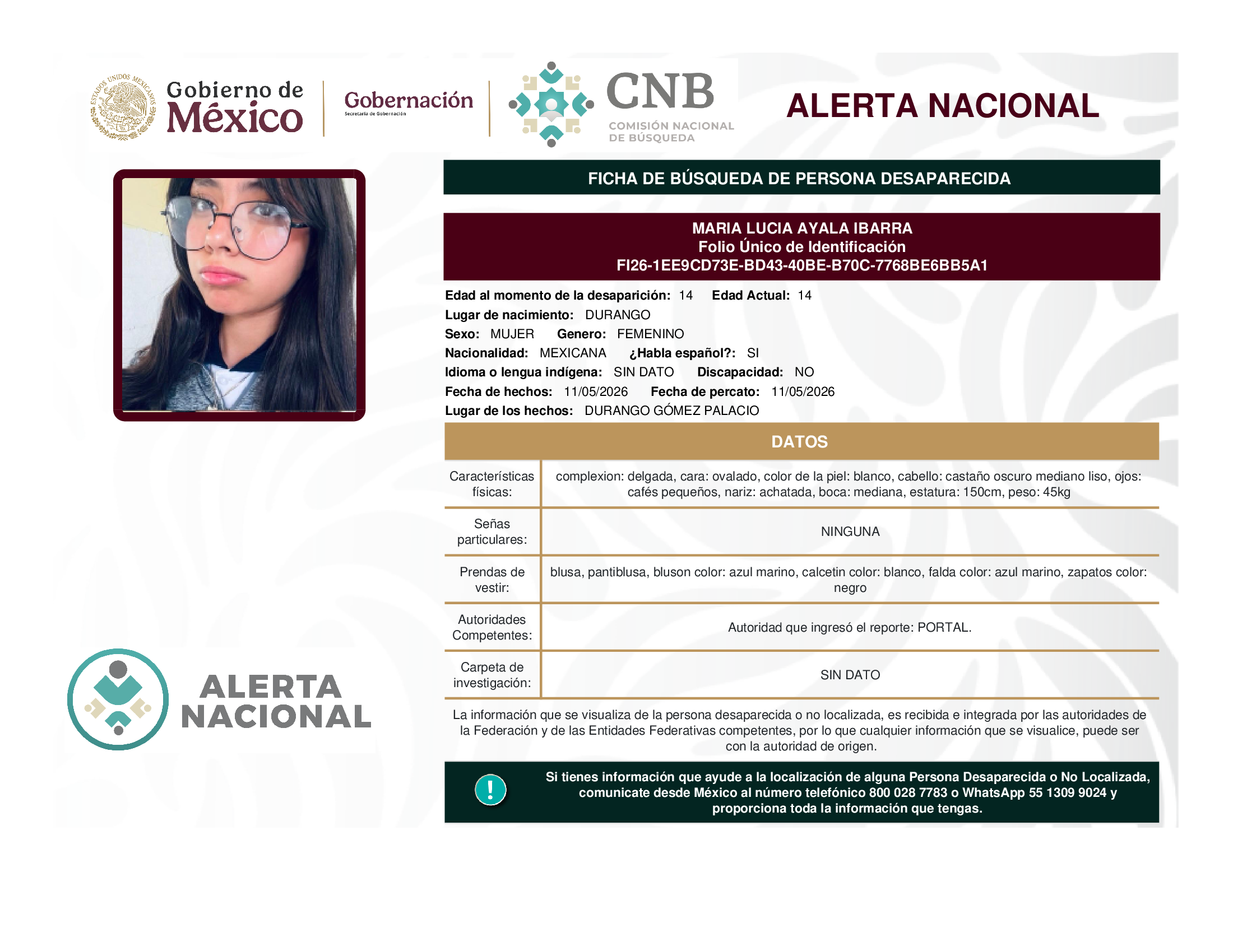 María Lucía Ayala Ibarra