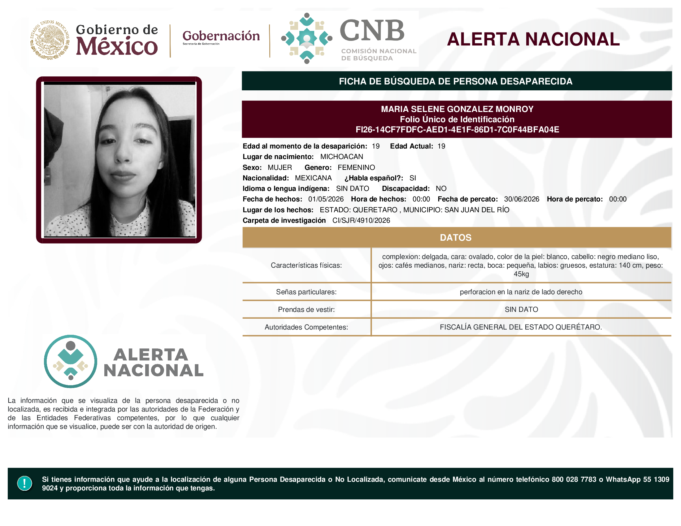 María Selene González Monroy