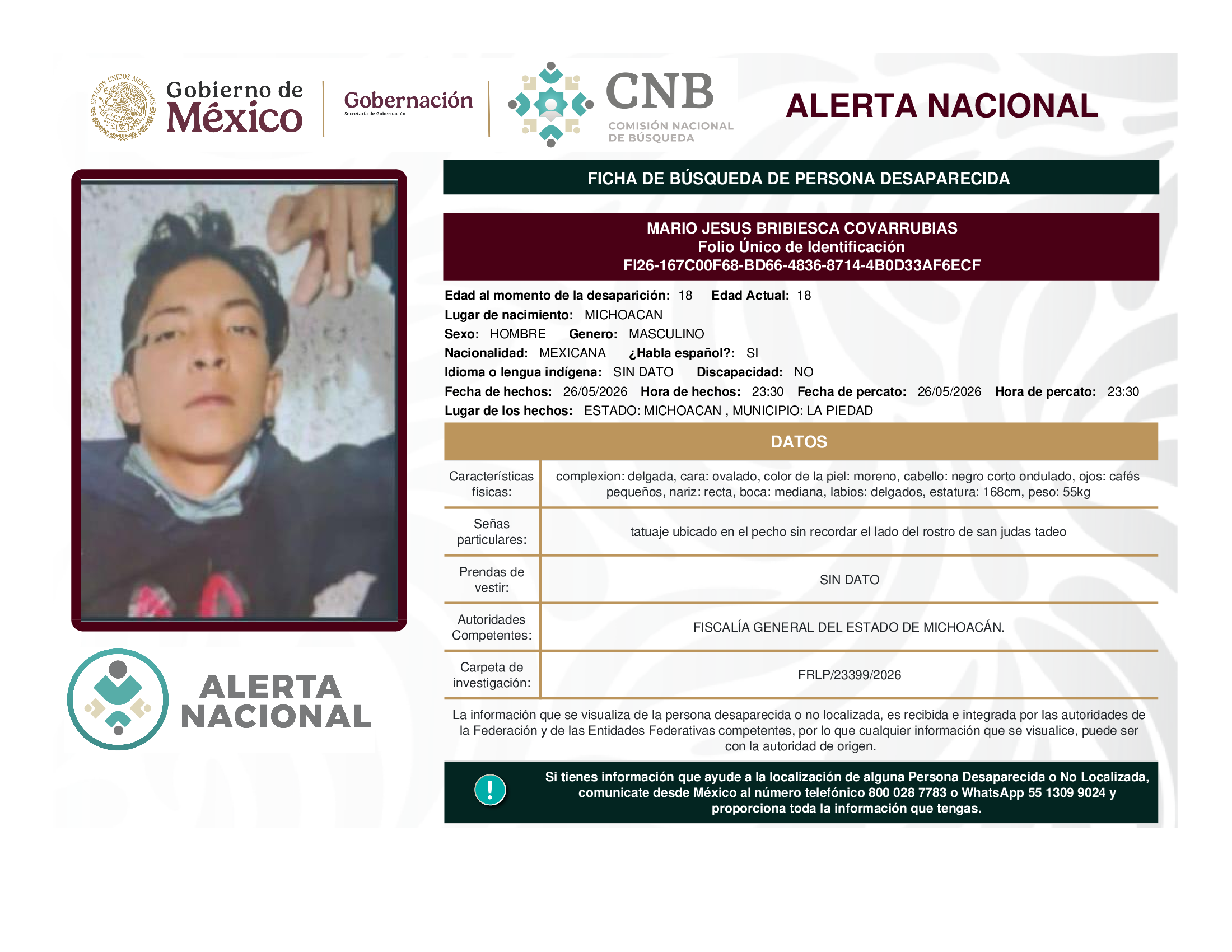 Mario Jesús Bribiesca Covarrubias