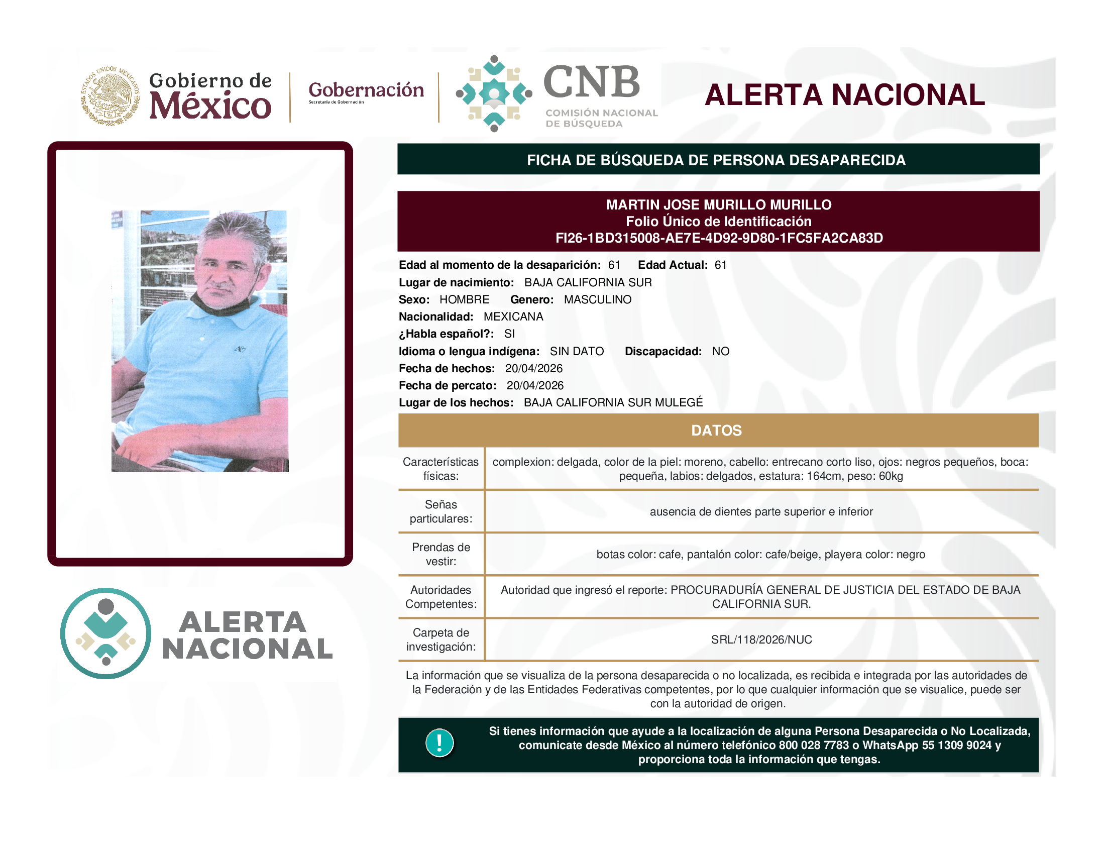 Martín José Murillo Murillo