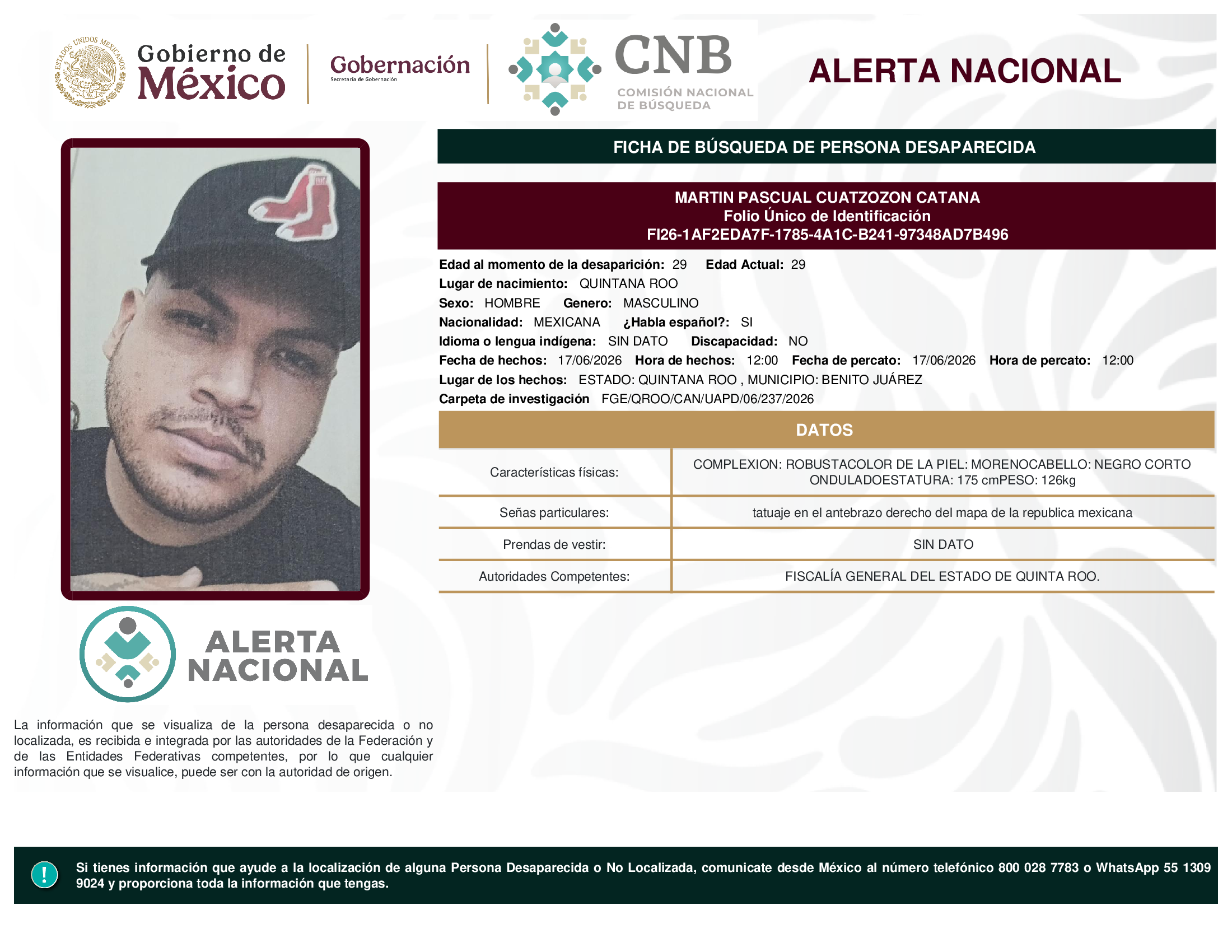 Martín Pascual Cuatzozon Catana