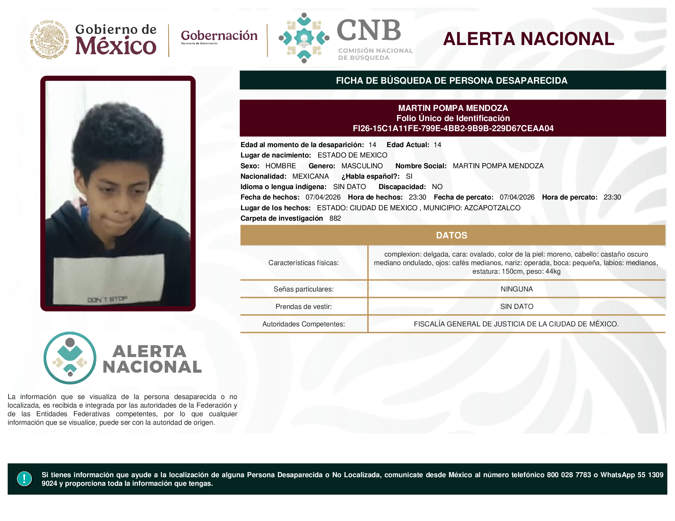 Martín Pompa Mendoza