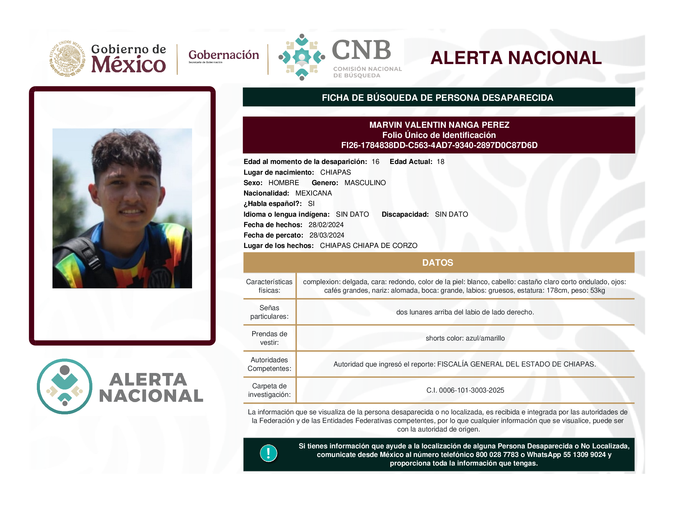 Marvin Valentin Nanga Pérez