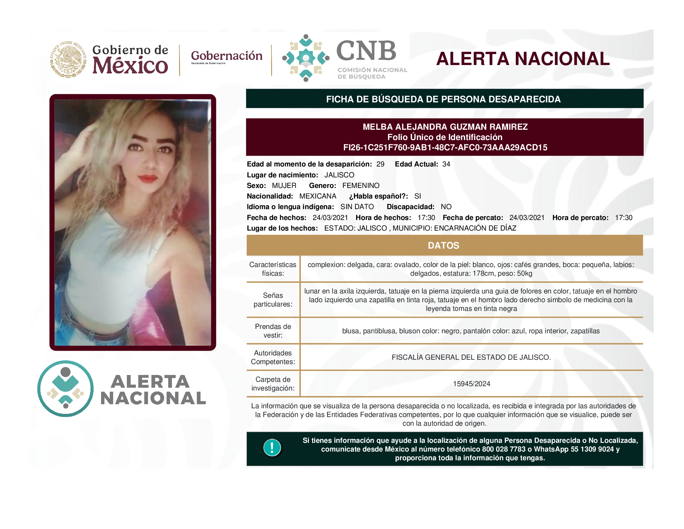 Melba Alejandra Guzmán Ramírez