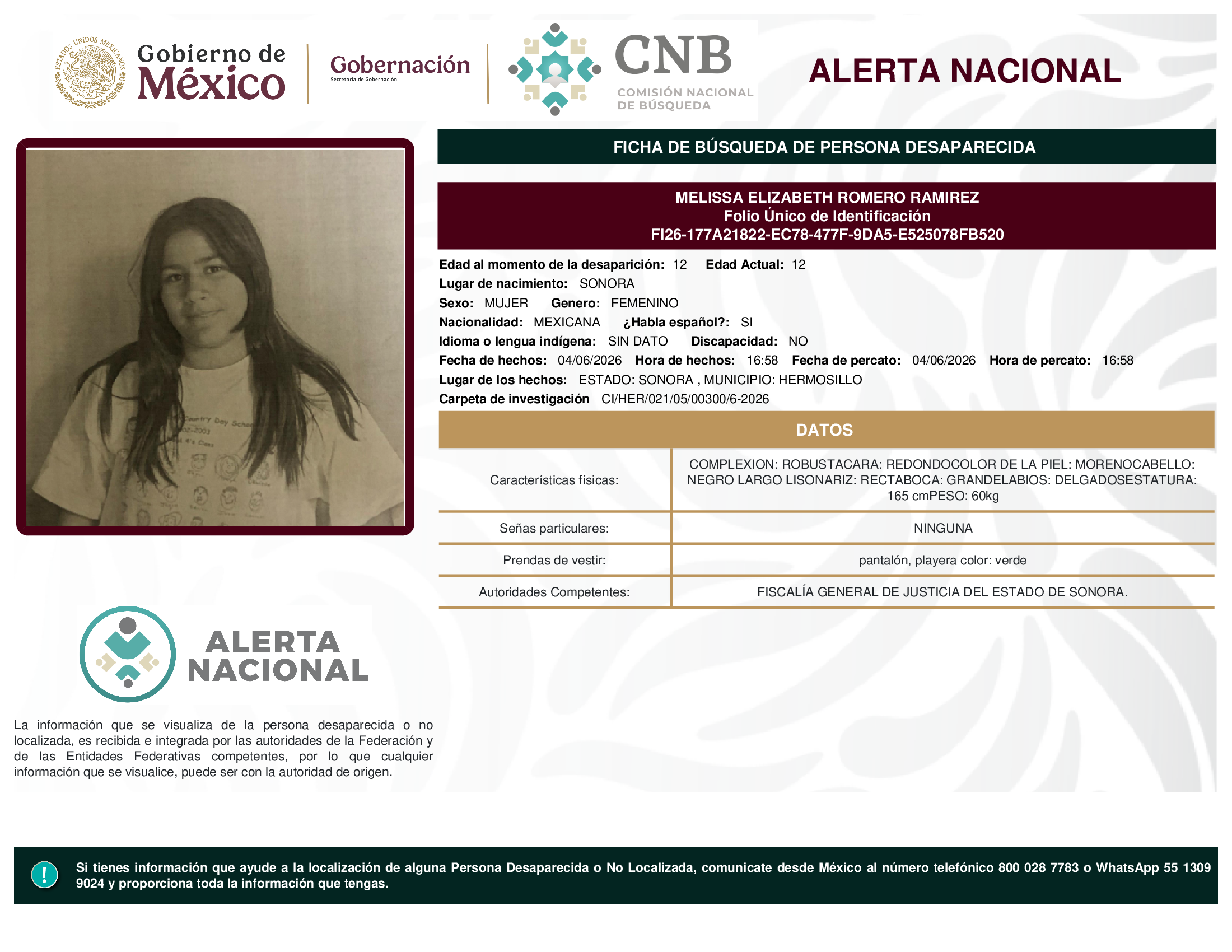 Melissa Elizabeth Romero Ramírez