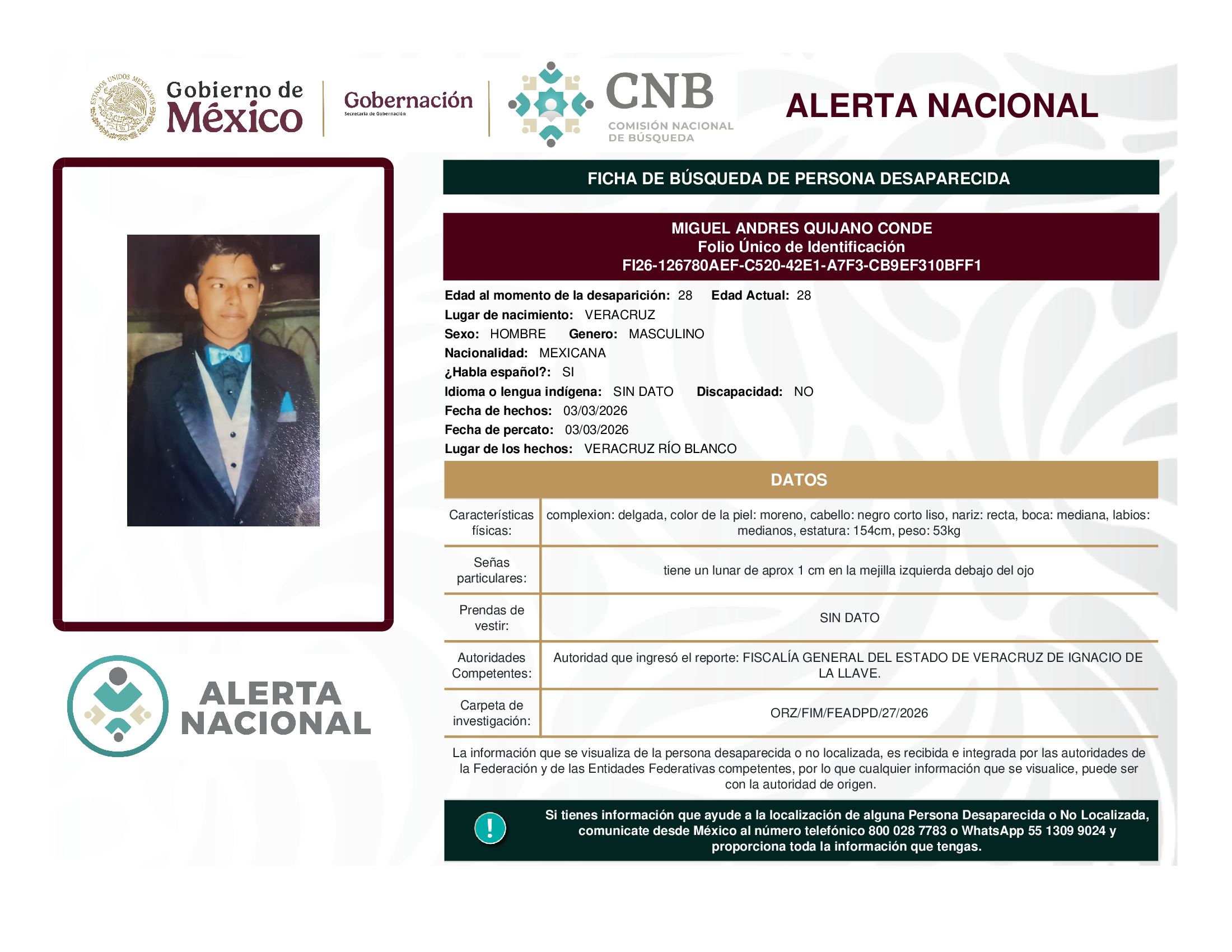 Miguel Andrés Quijano Conde